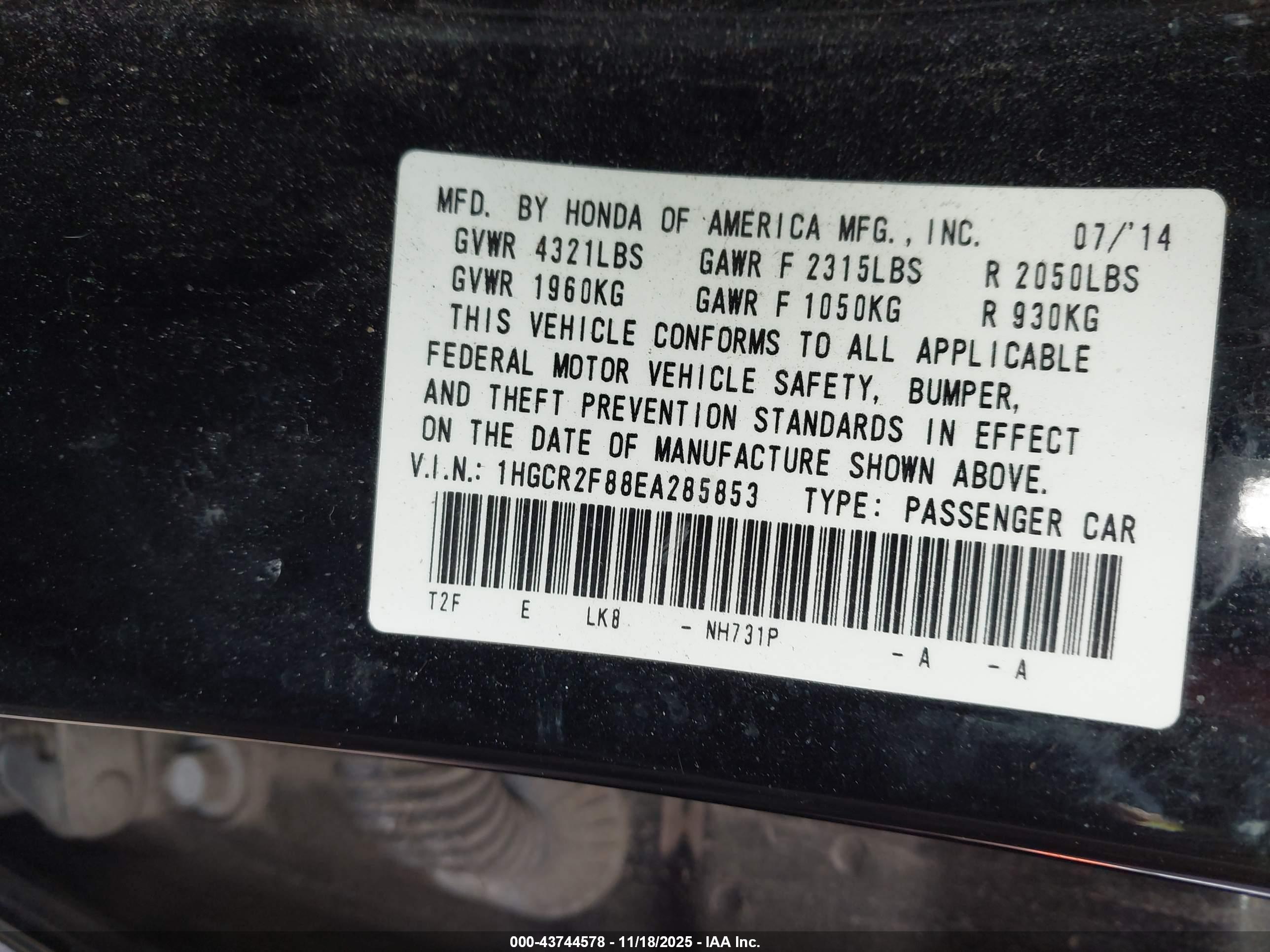 HONDA ACCORD image 9