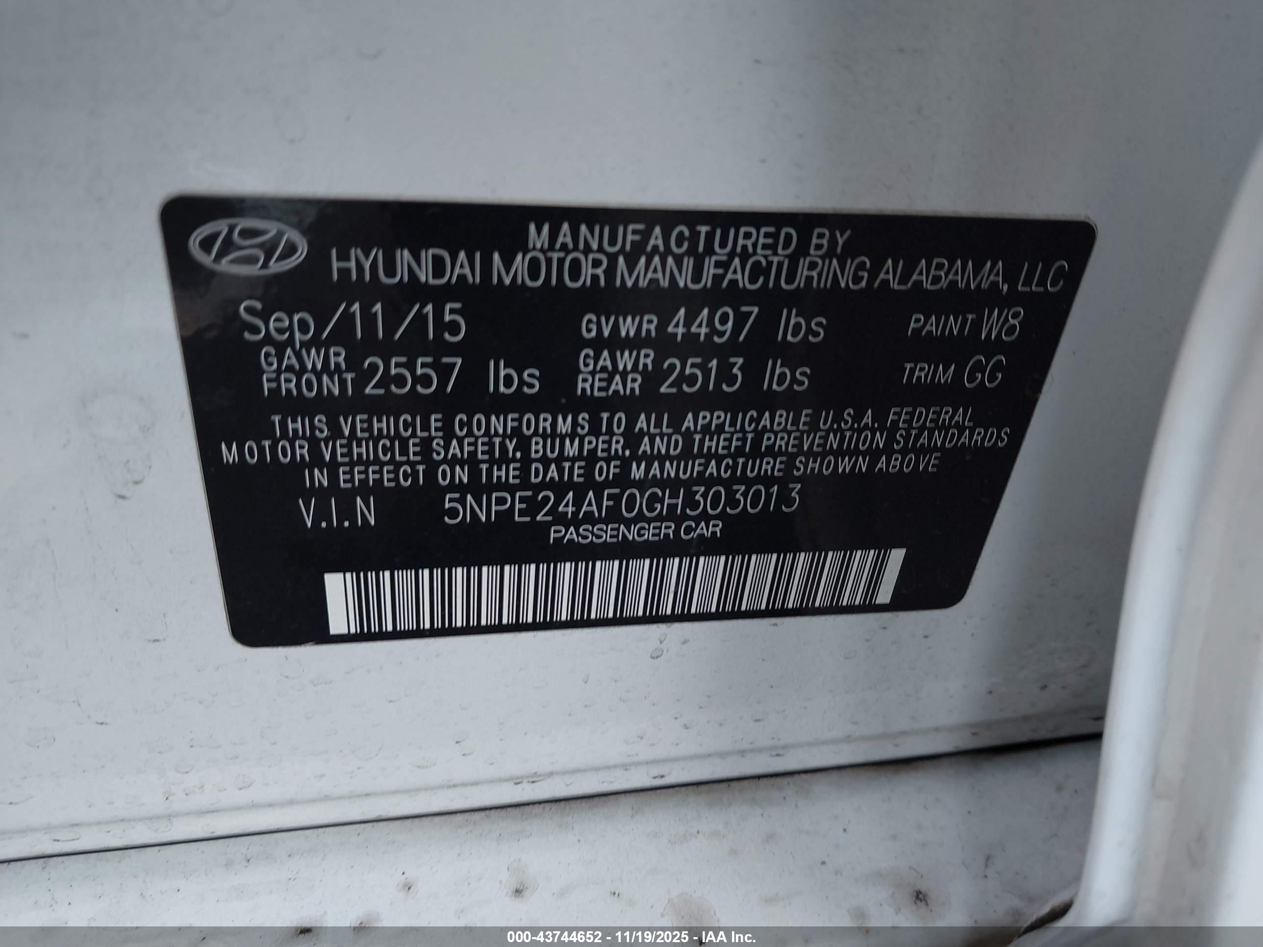 HYUNDAI SONATA image 9
