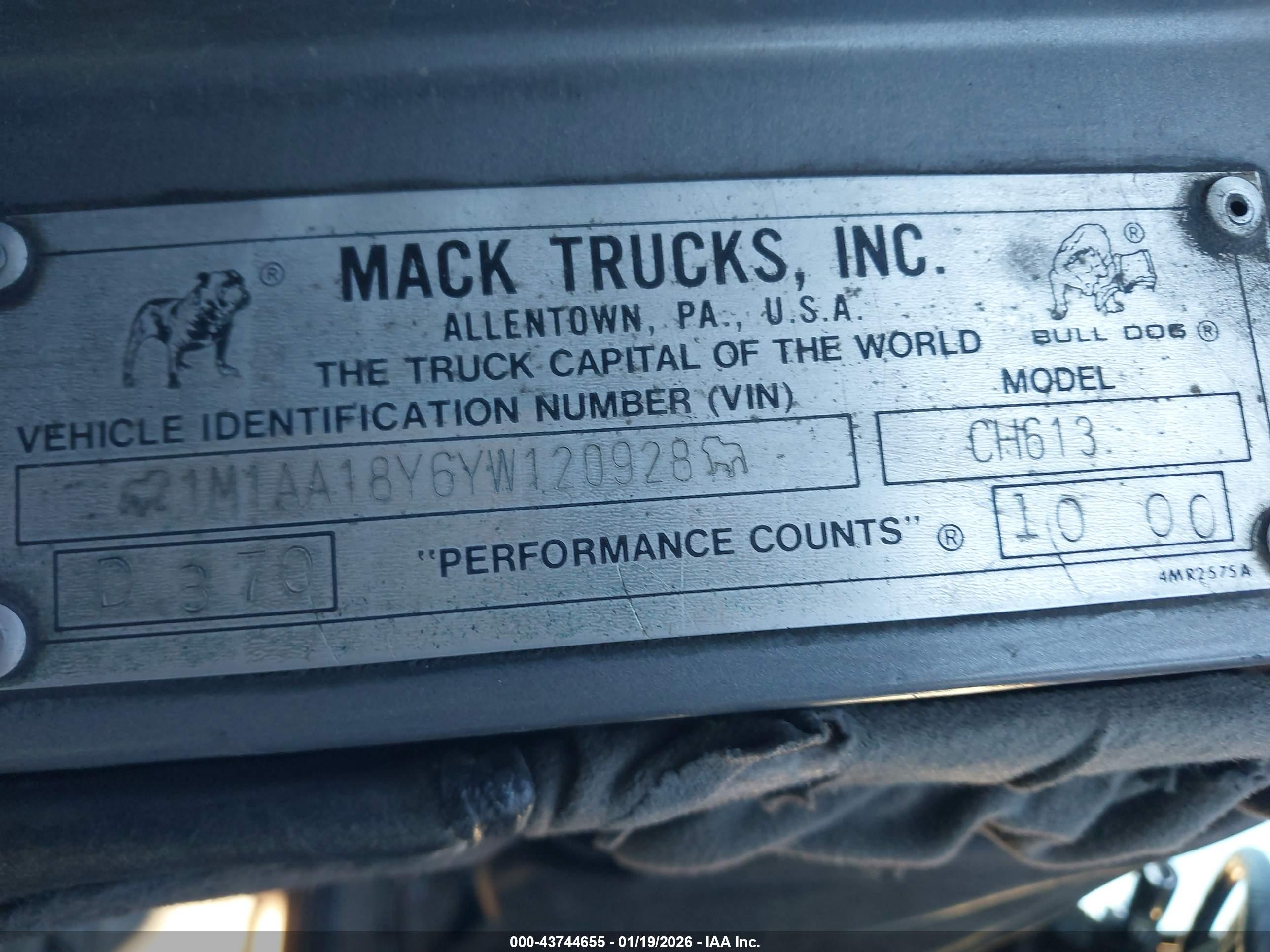 MACK 600 image 9