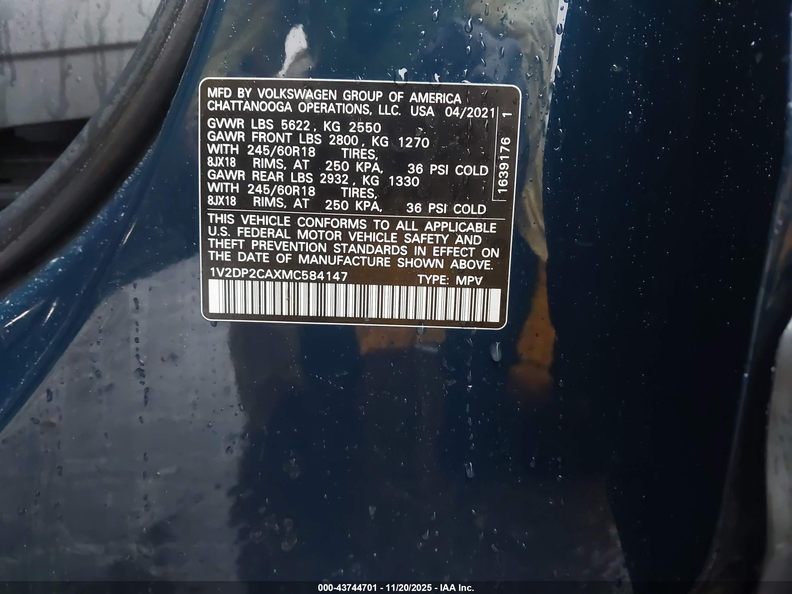 VOLKSWAGEN ATLAS image 9