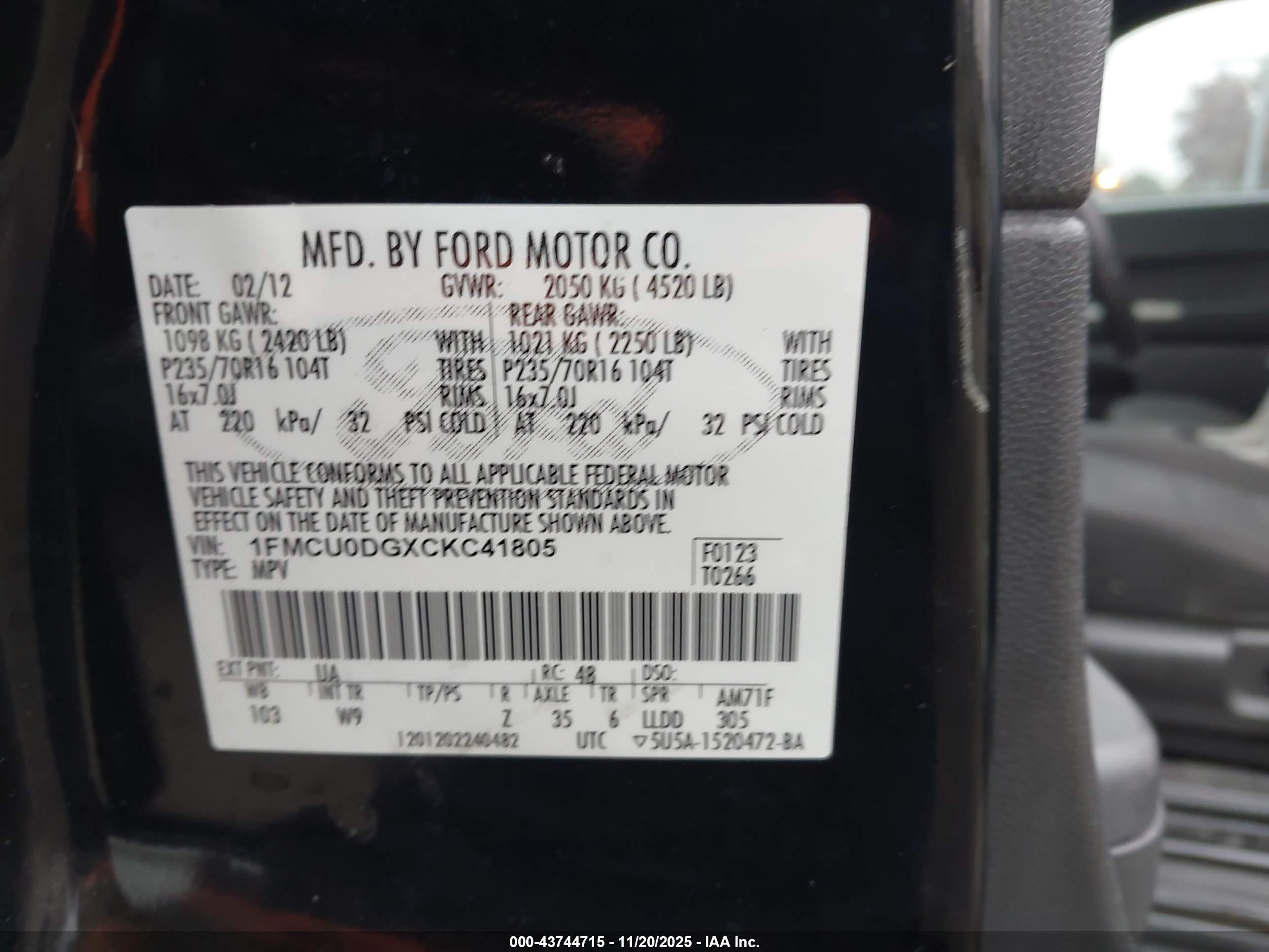 FORD ESCAPE image 9