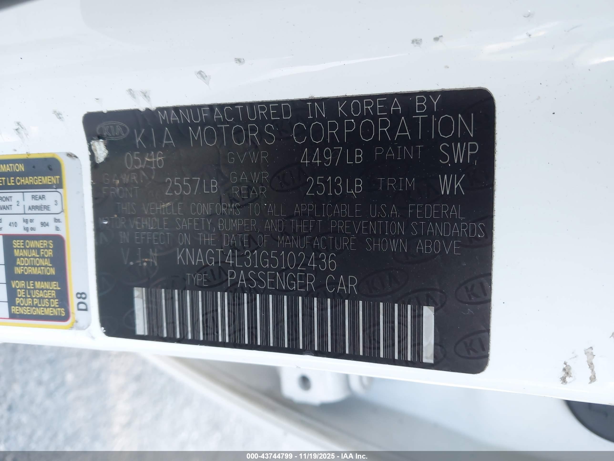 KIA OPTIMA image 9