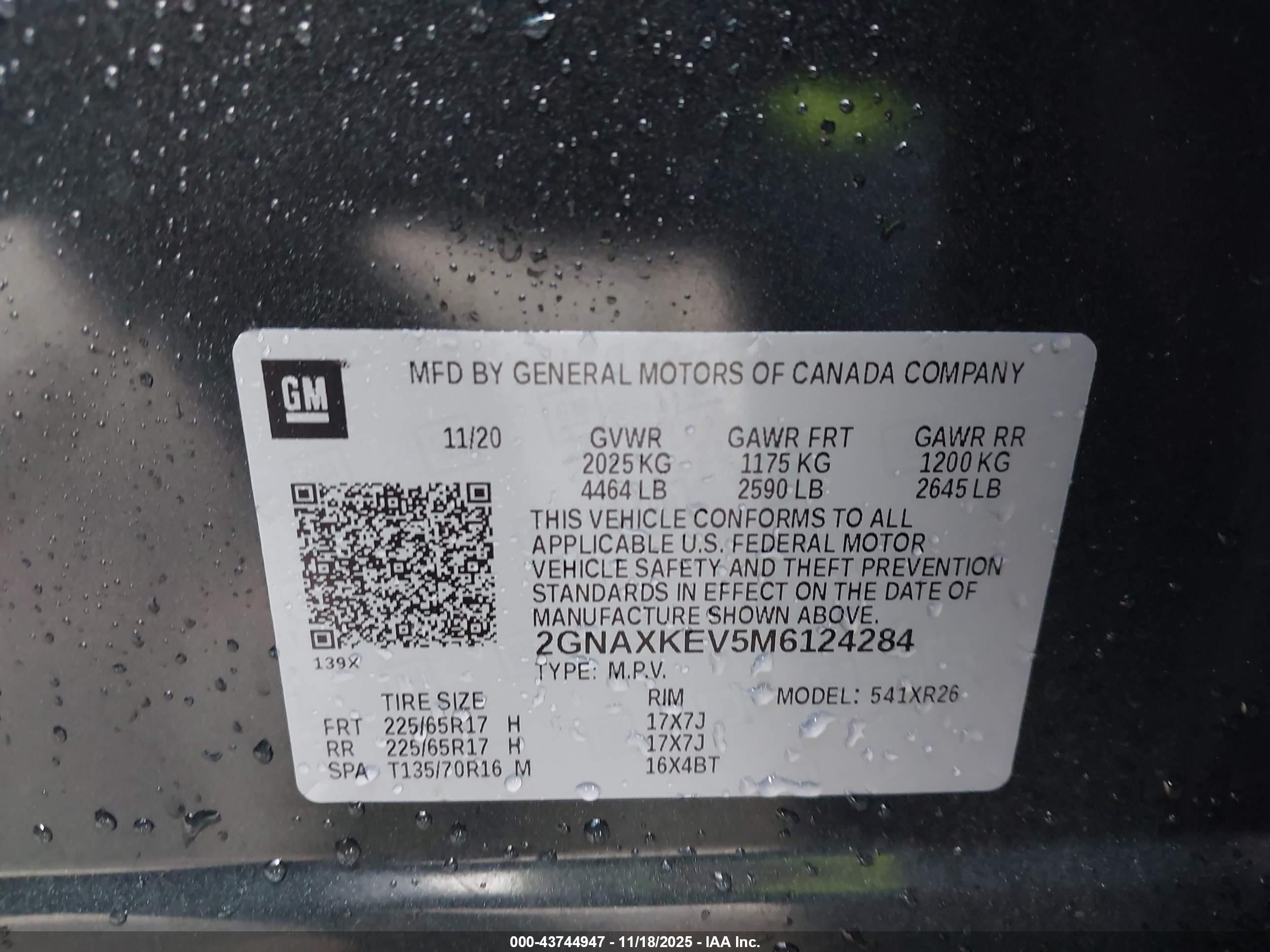 CHEVROLET EQUINOX image 9