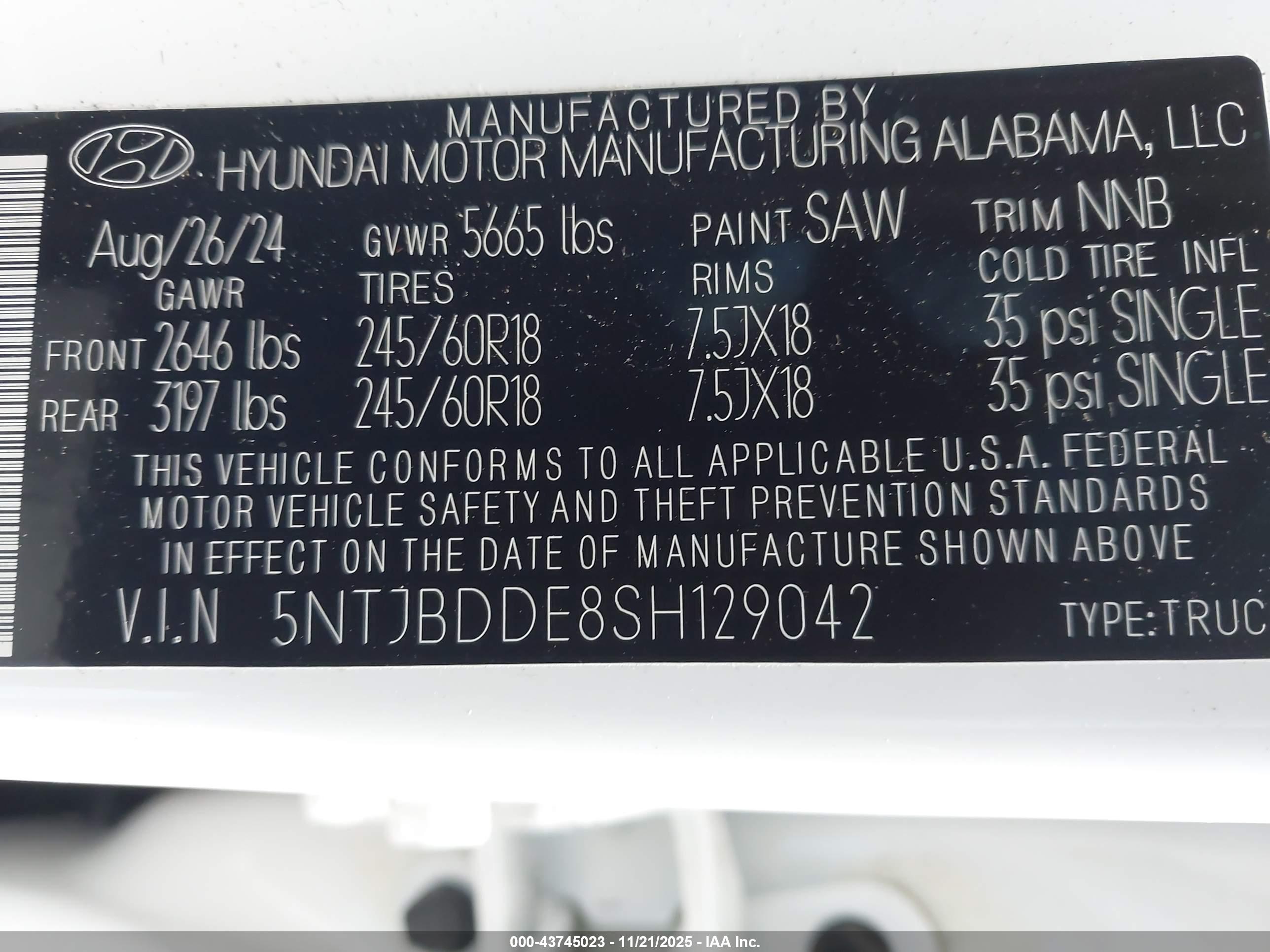 HYUNDAI SANTA image 9