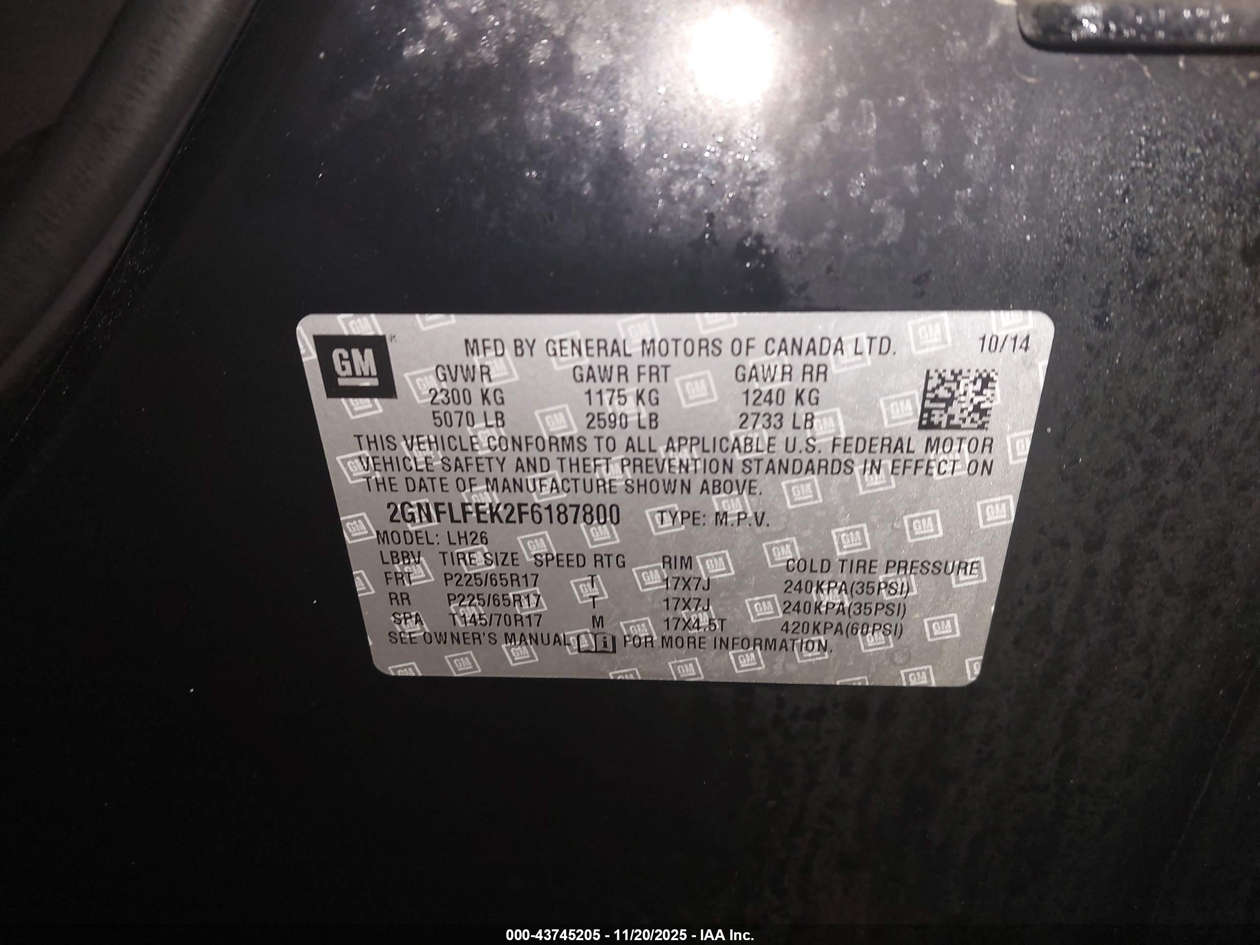 CHEVROLET EQUINOX image 9