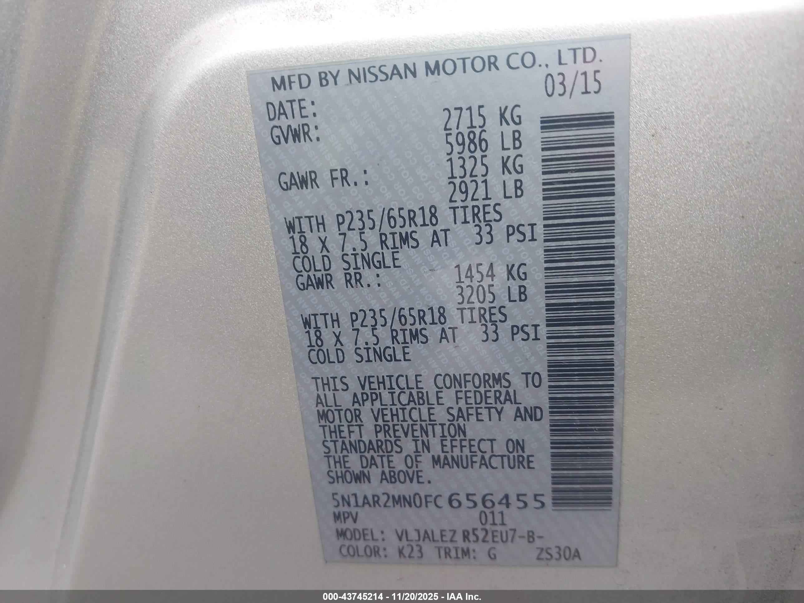 NISSAN PATHFINDER image 9