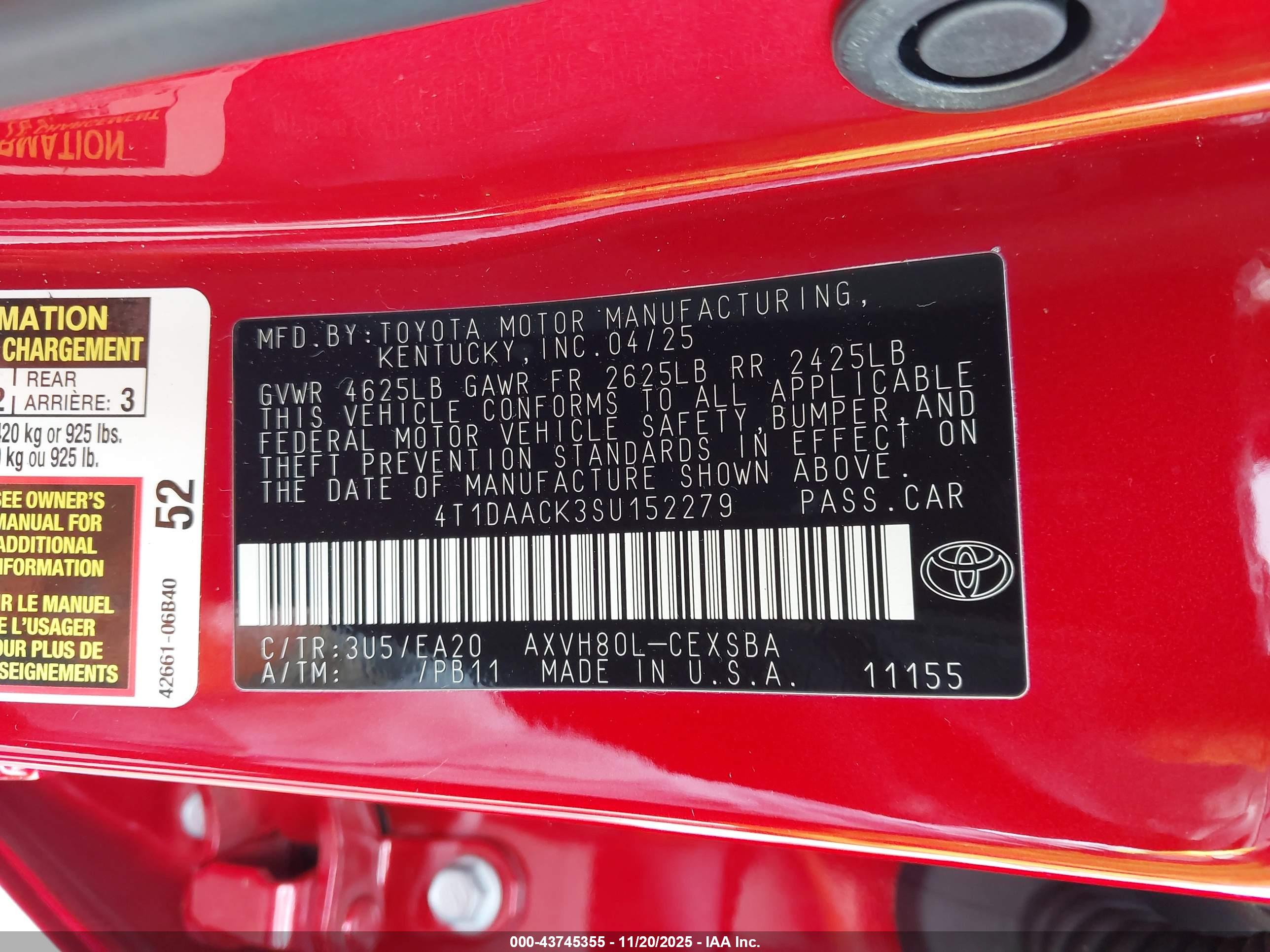 TOYOTA CAMRY image 9