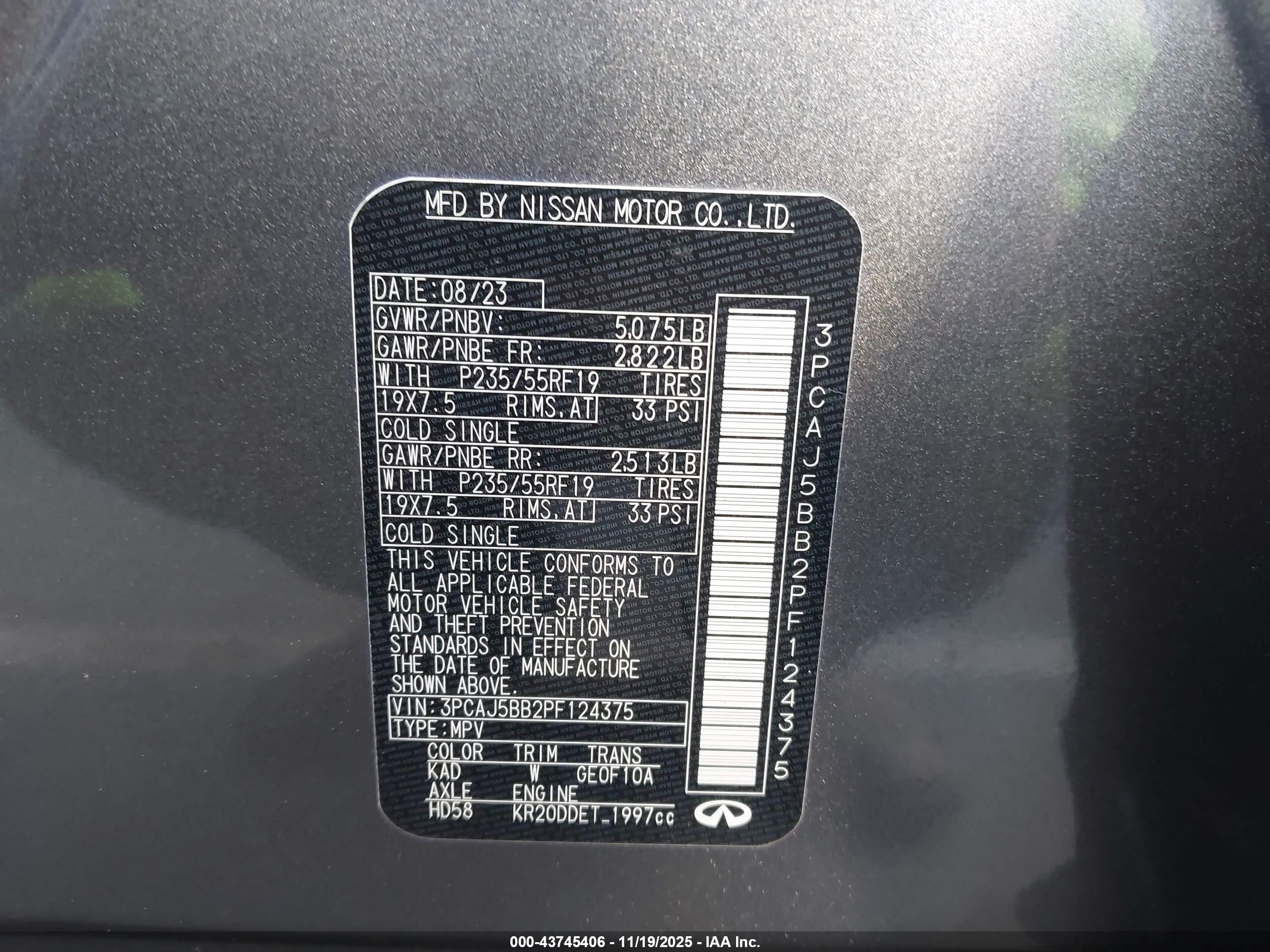 INFINITI QX50 image 9