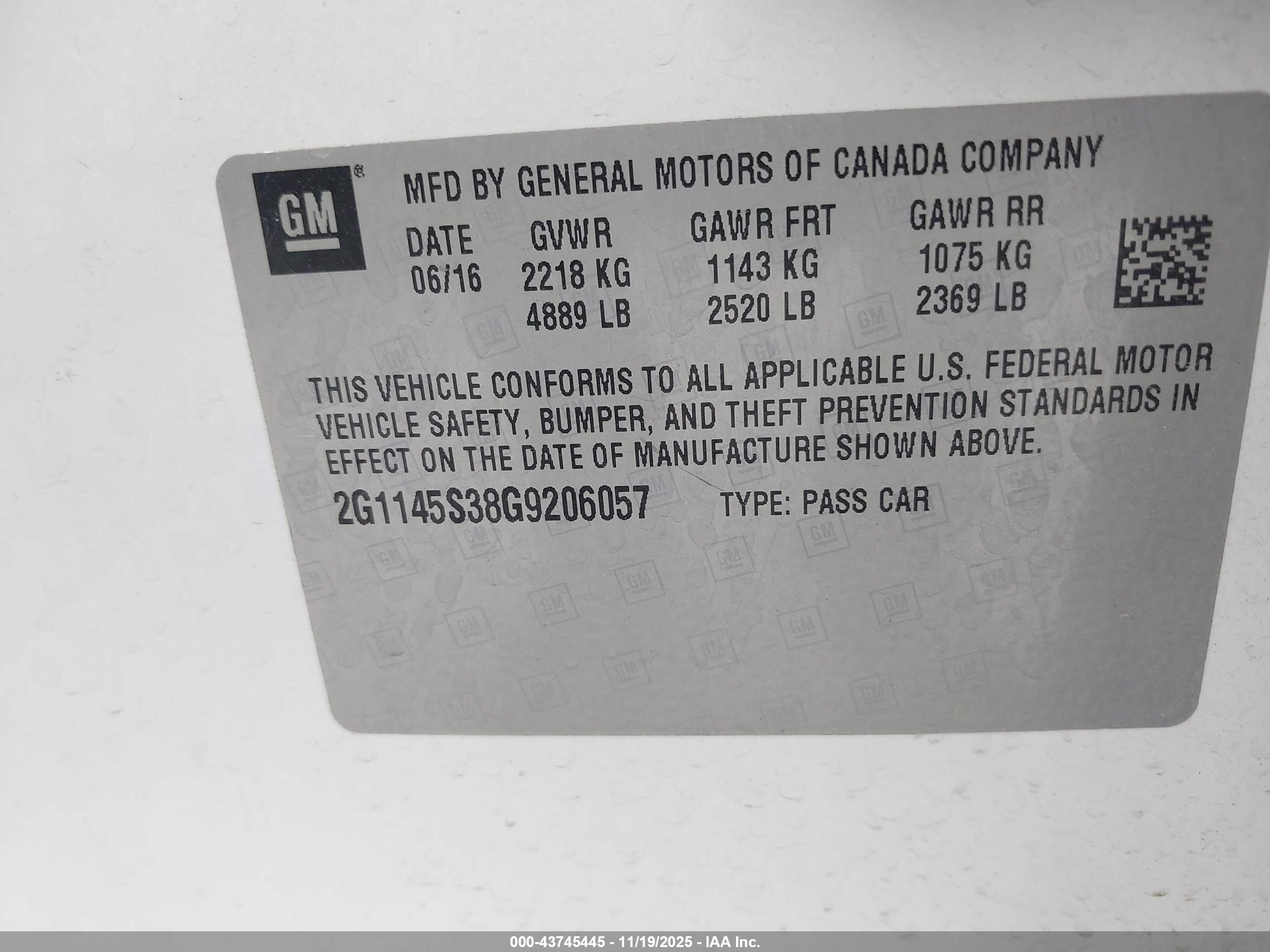 CHEVROLET IMPALA image 9