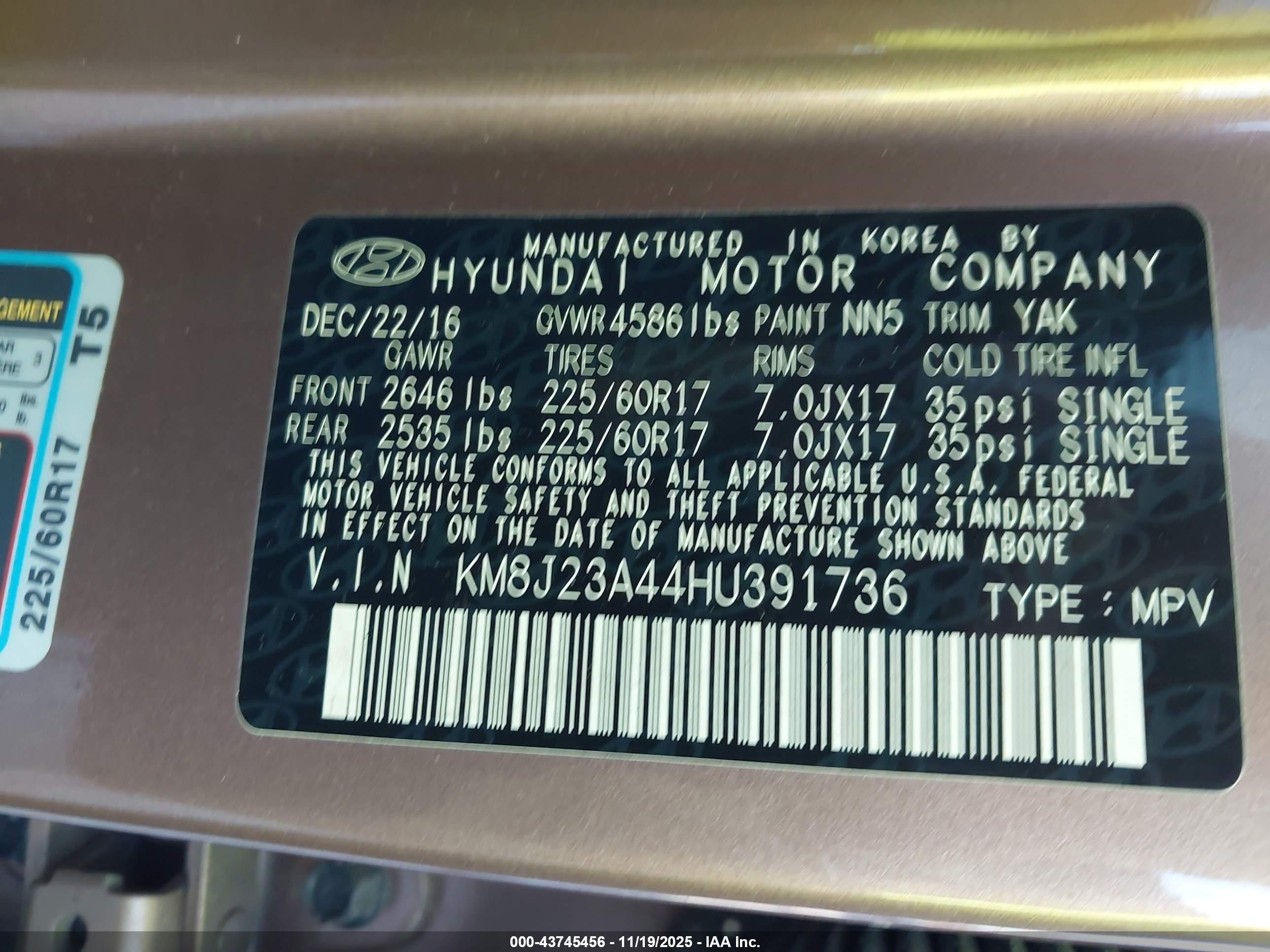 HYUNDAI TUCSON image 9