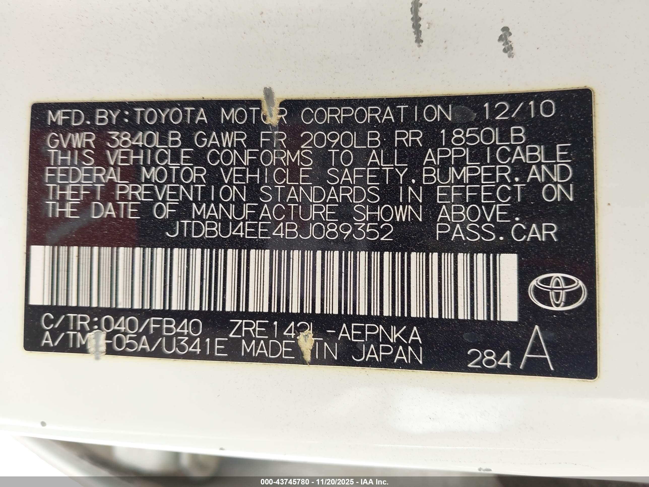 TOYOTA COROLLA image 9