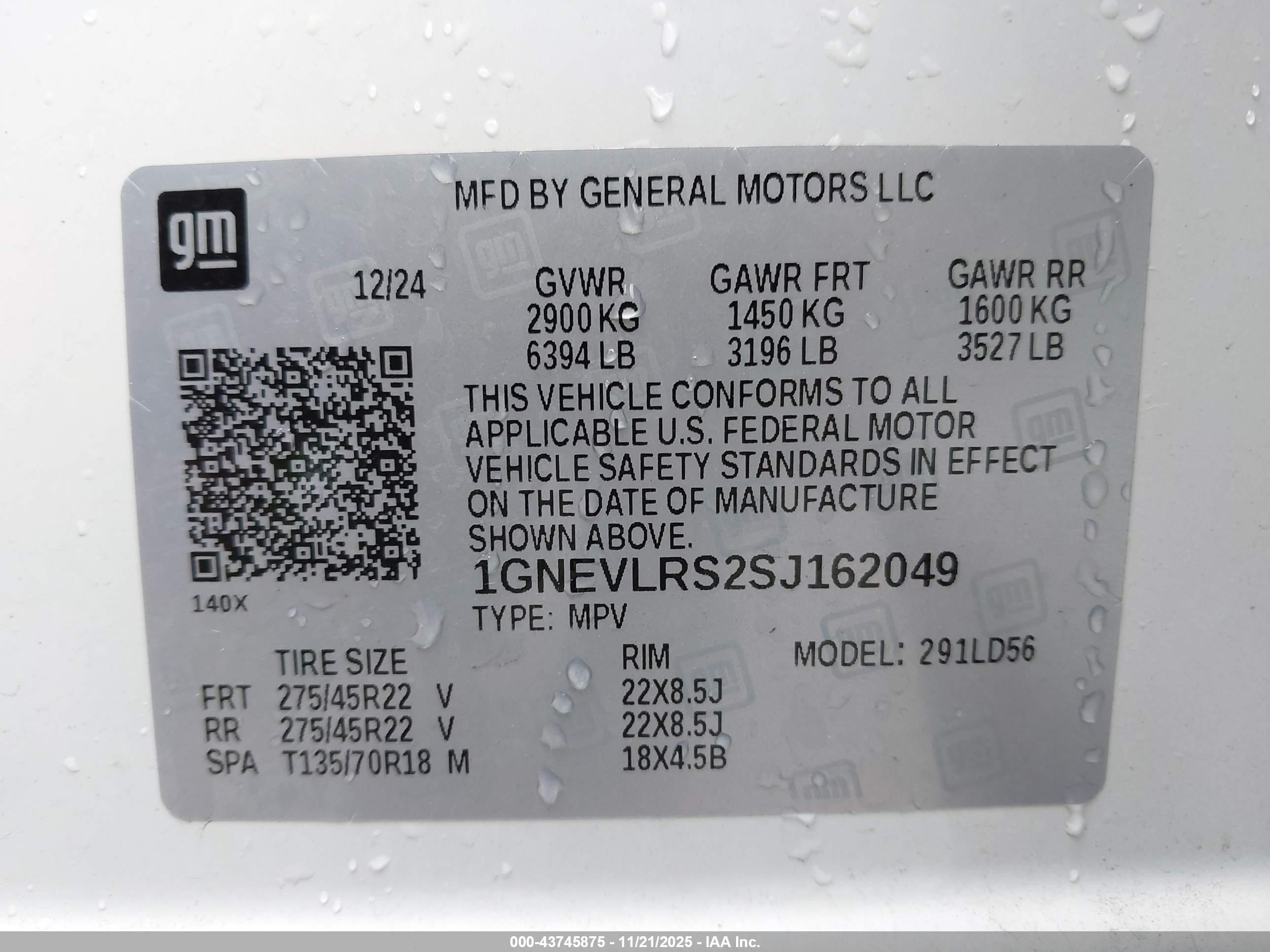 CHEVROLET TRAVERSE image 9