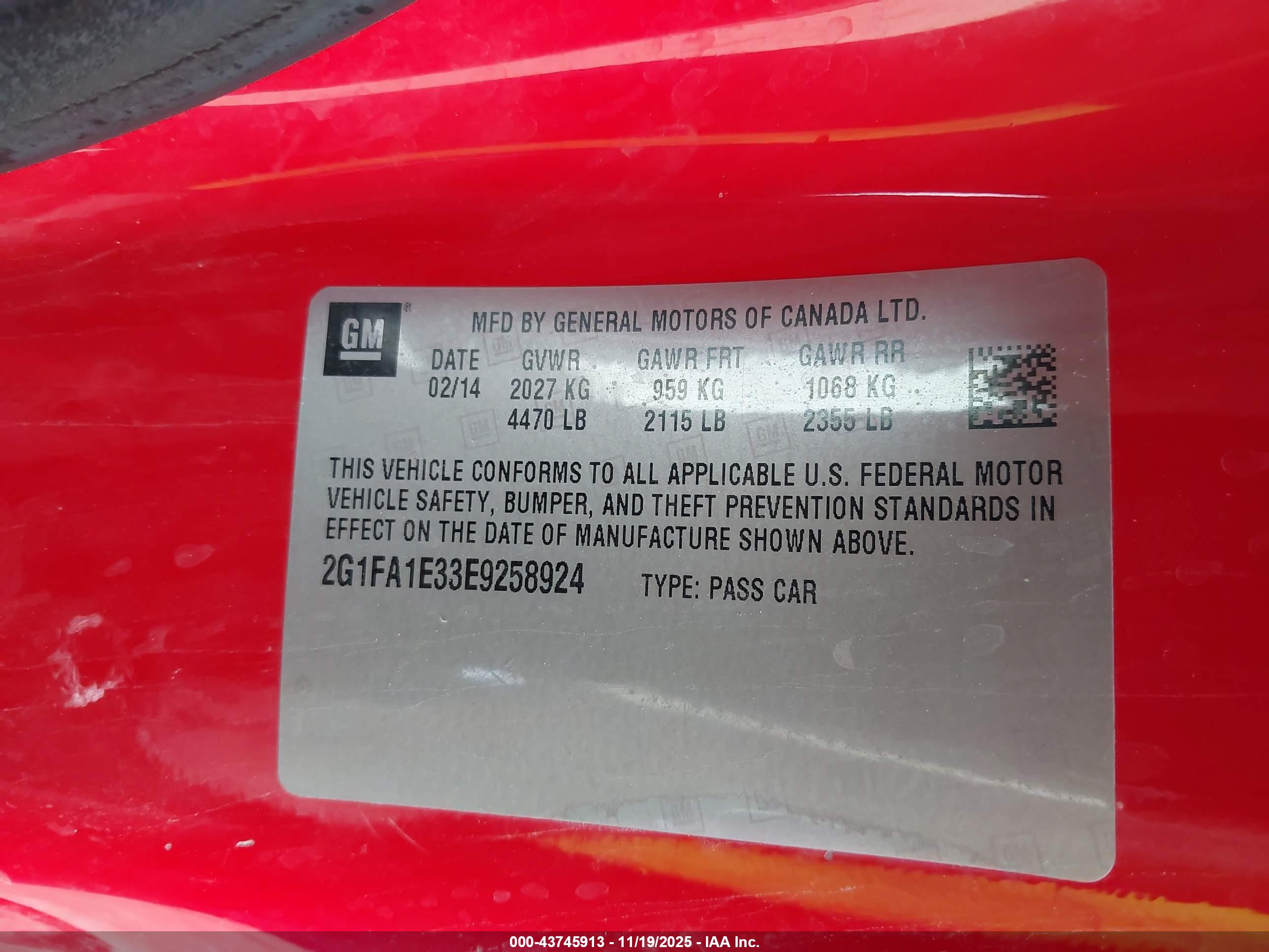 CHEVROLET CAMARO image 9