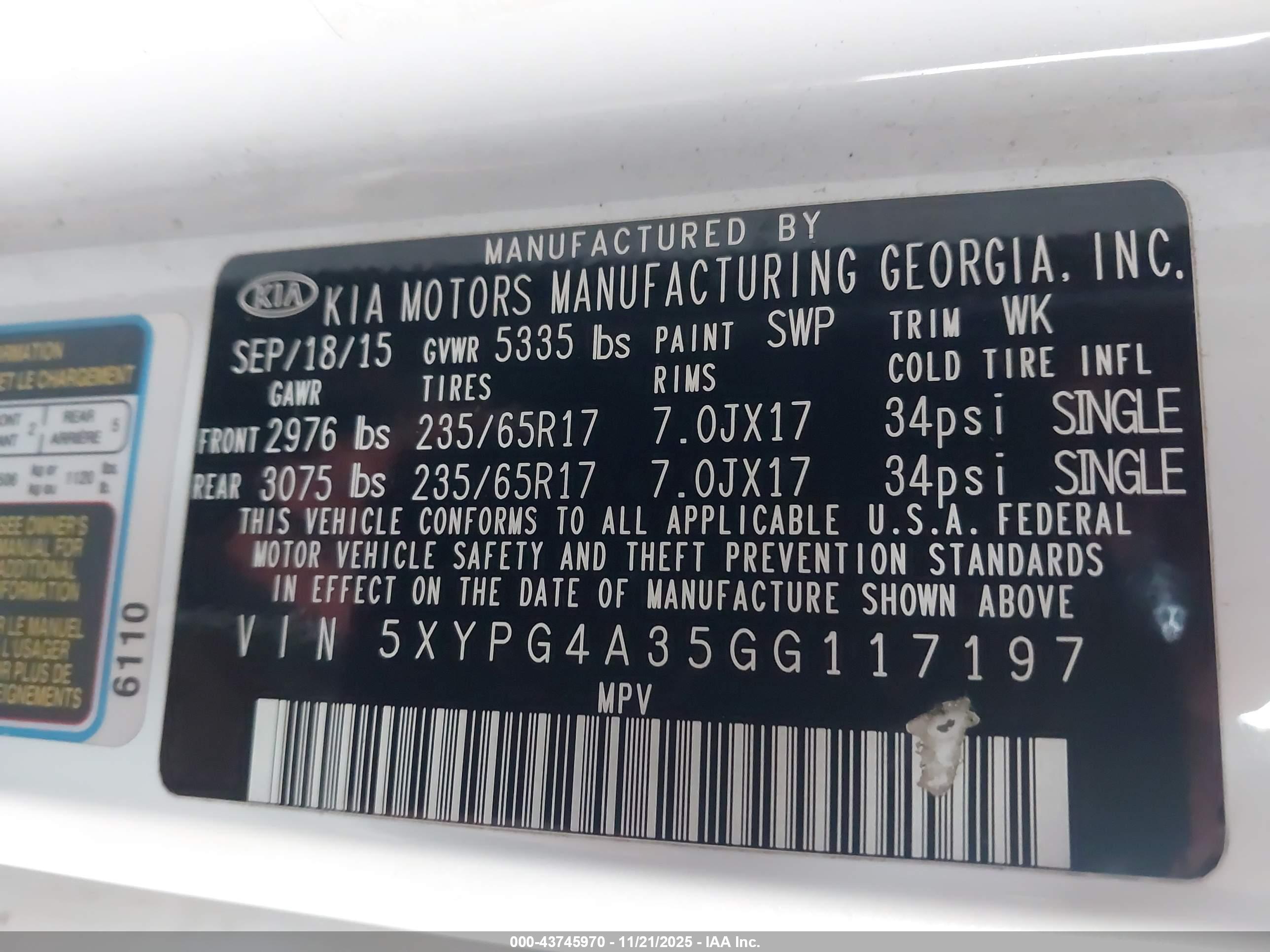 KIA SORENTO image 9