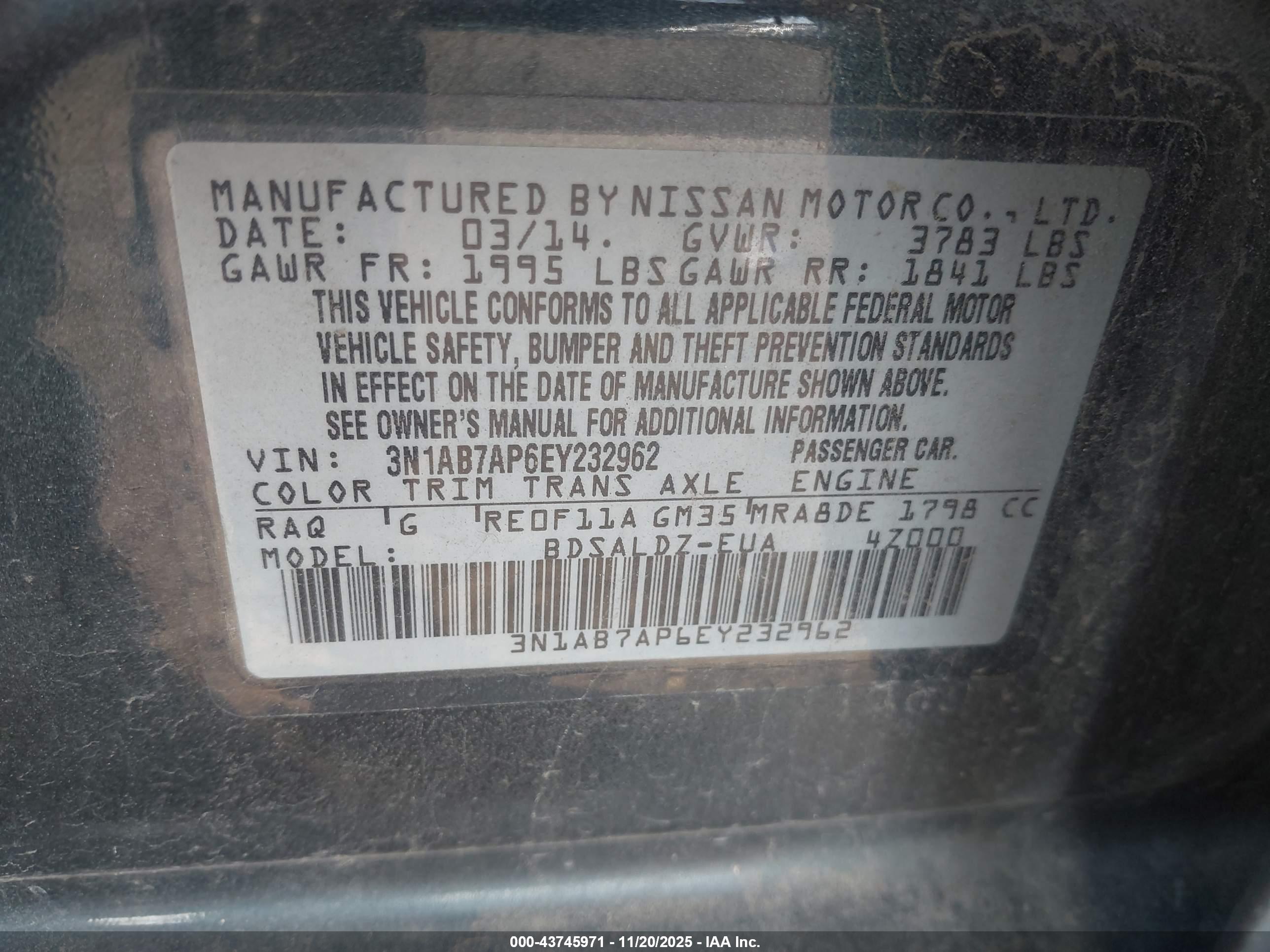 NISSAN SENTRA image 9