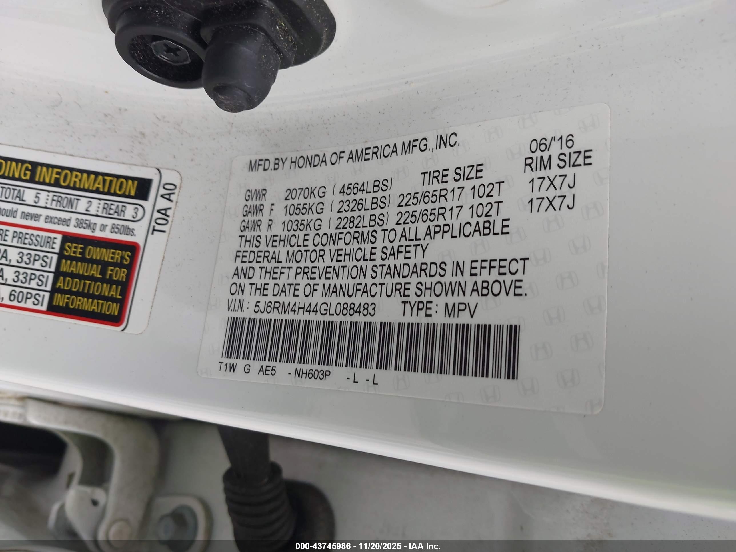 HONDA CR-V image 9