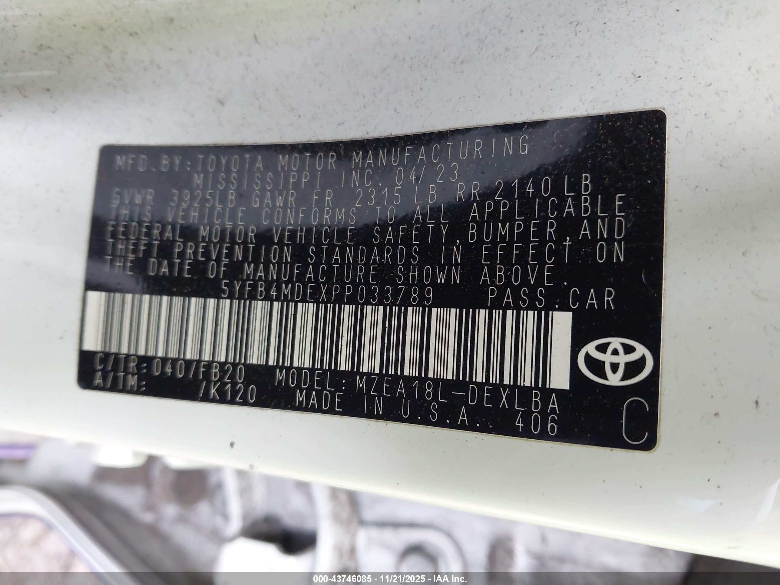 TOYOTA COROLLA image 9