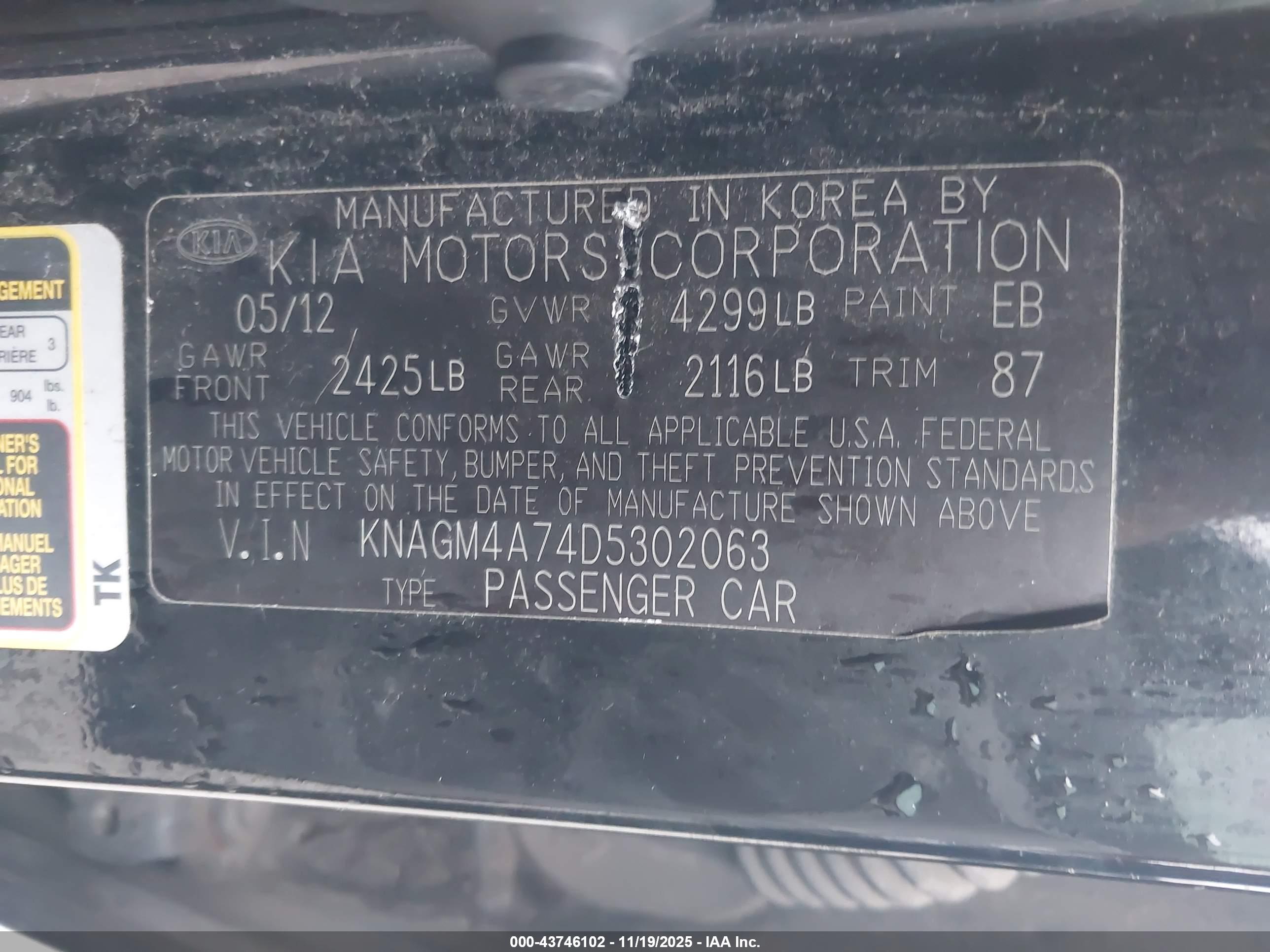 KIA OPTIMA image 9