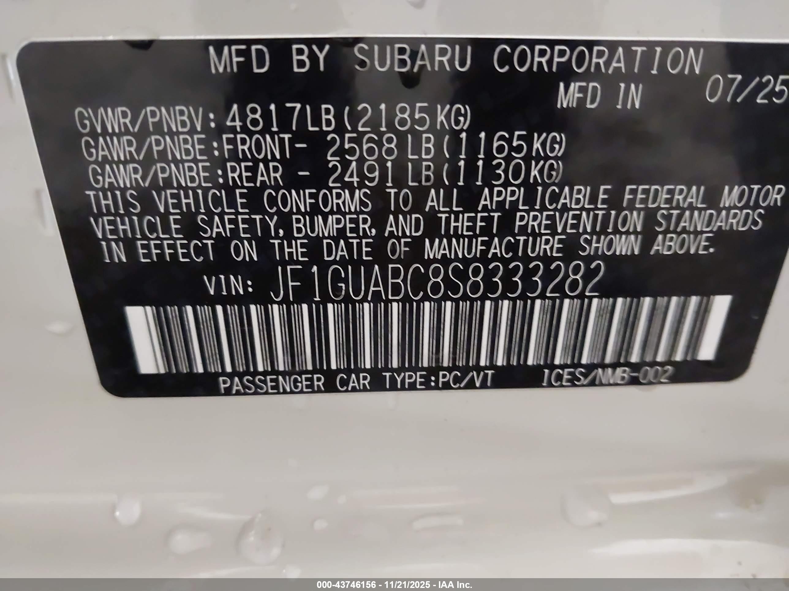 SUBARU IMPREZA image 9