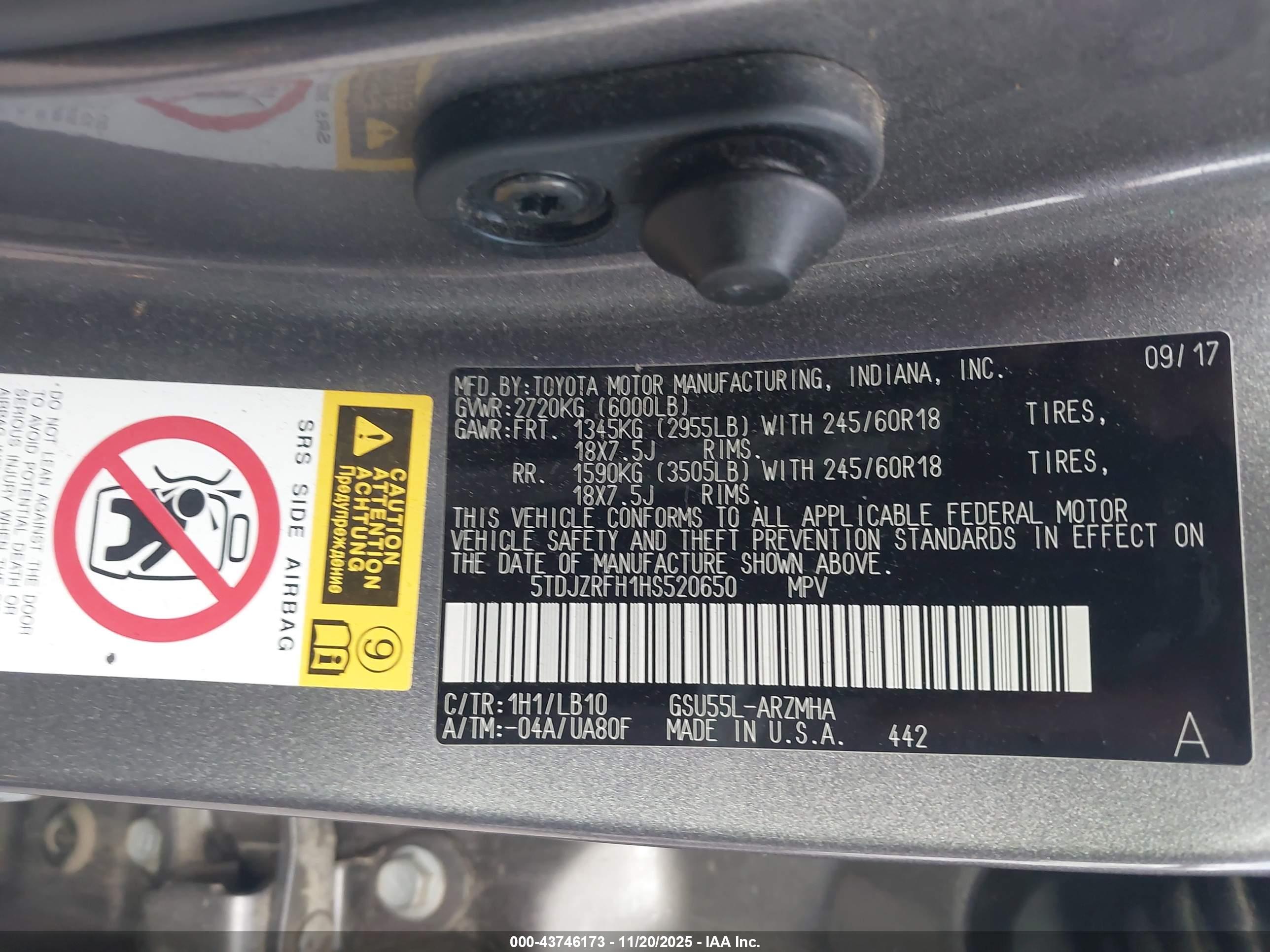 TOYOTA HIGHLANDER image 9