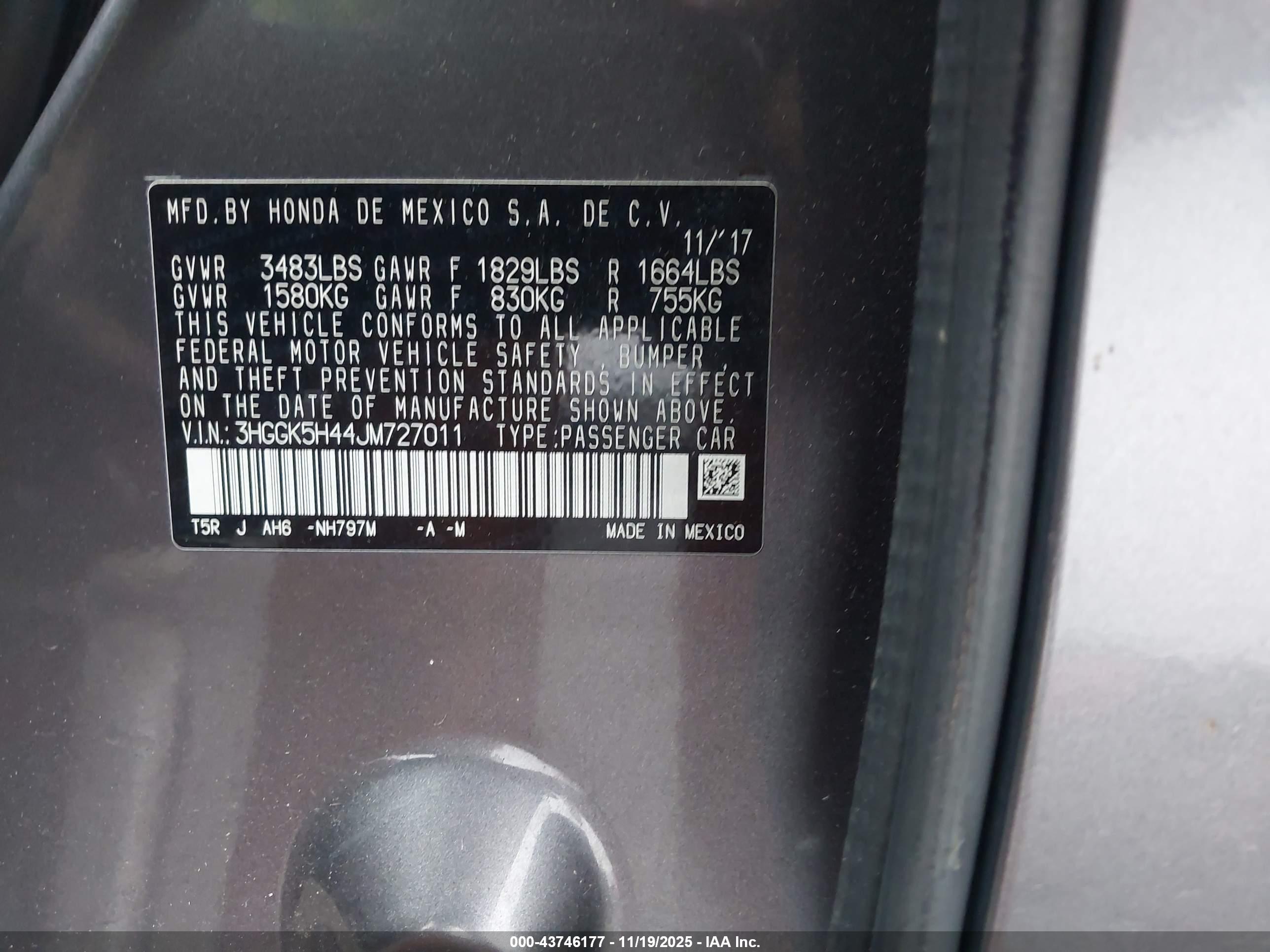HONDA FIT image 9
