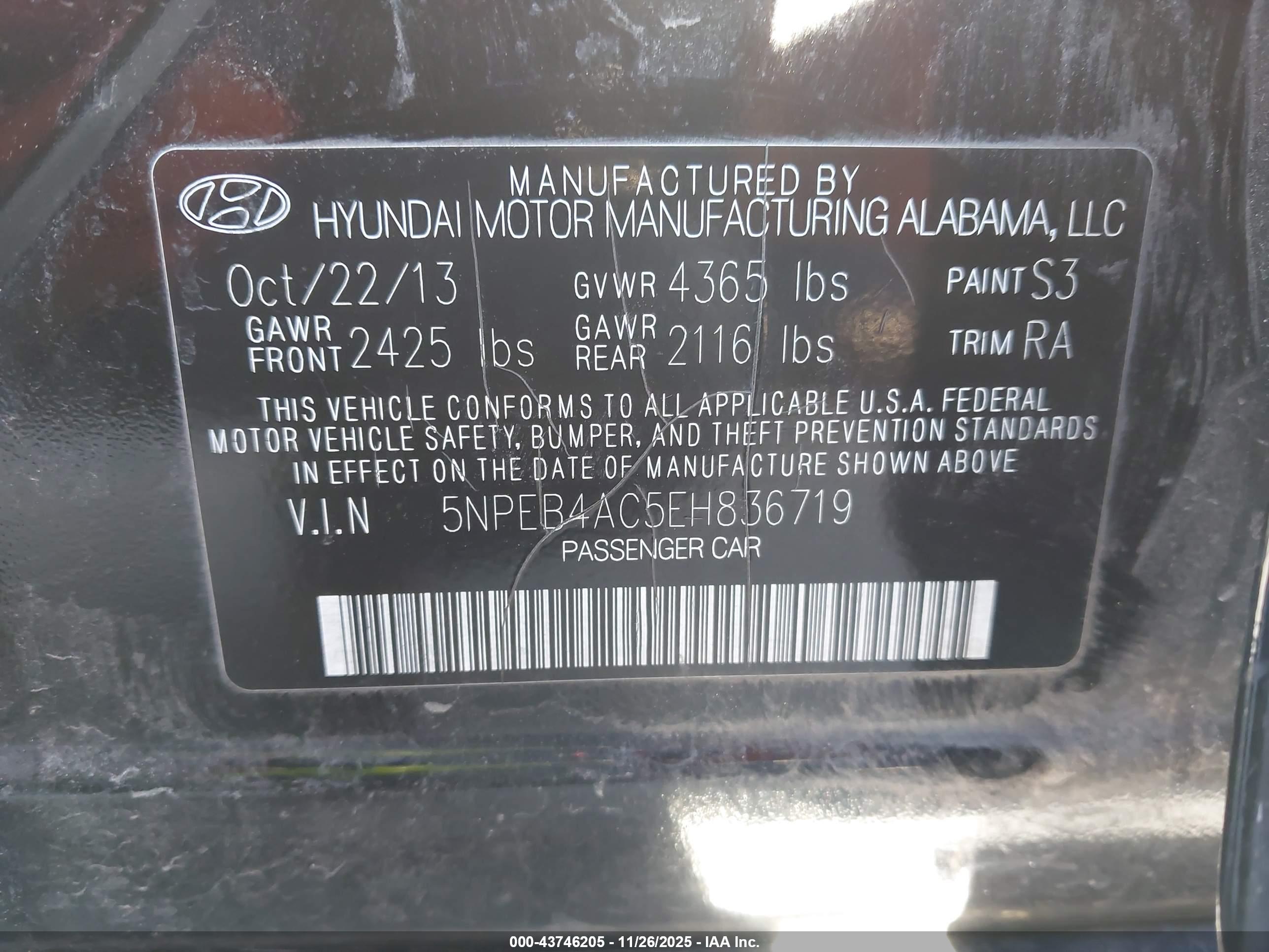 HYUNDAI SONATA image 9