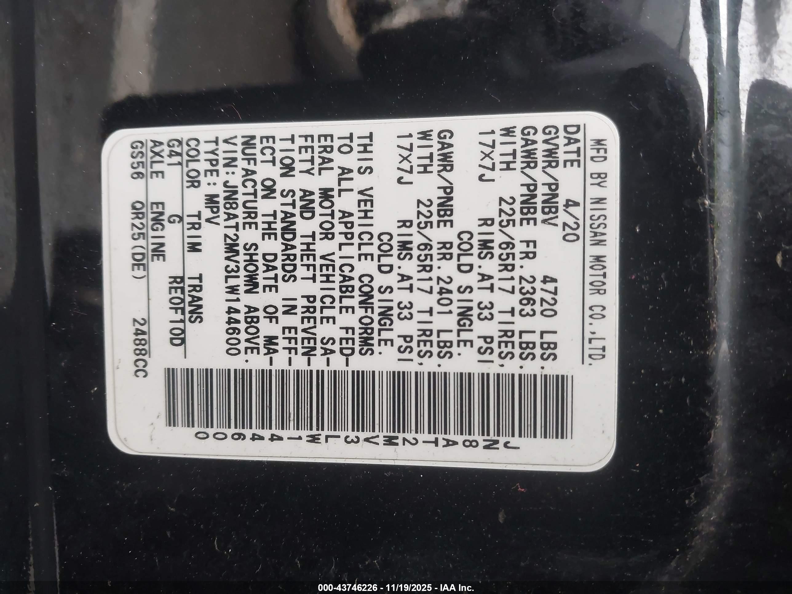 NISSAN ROGUE image 9