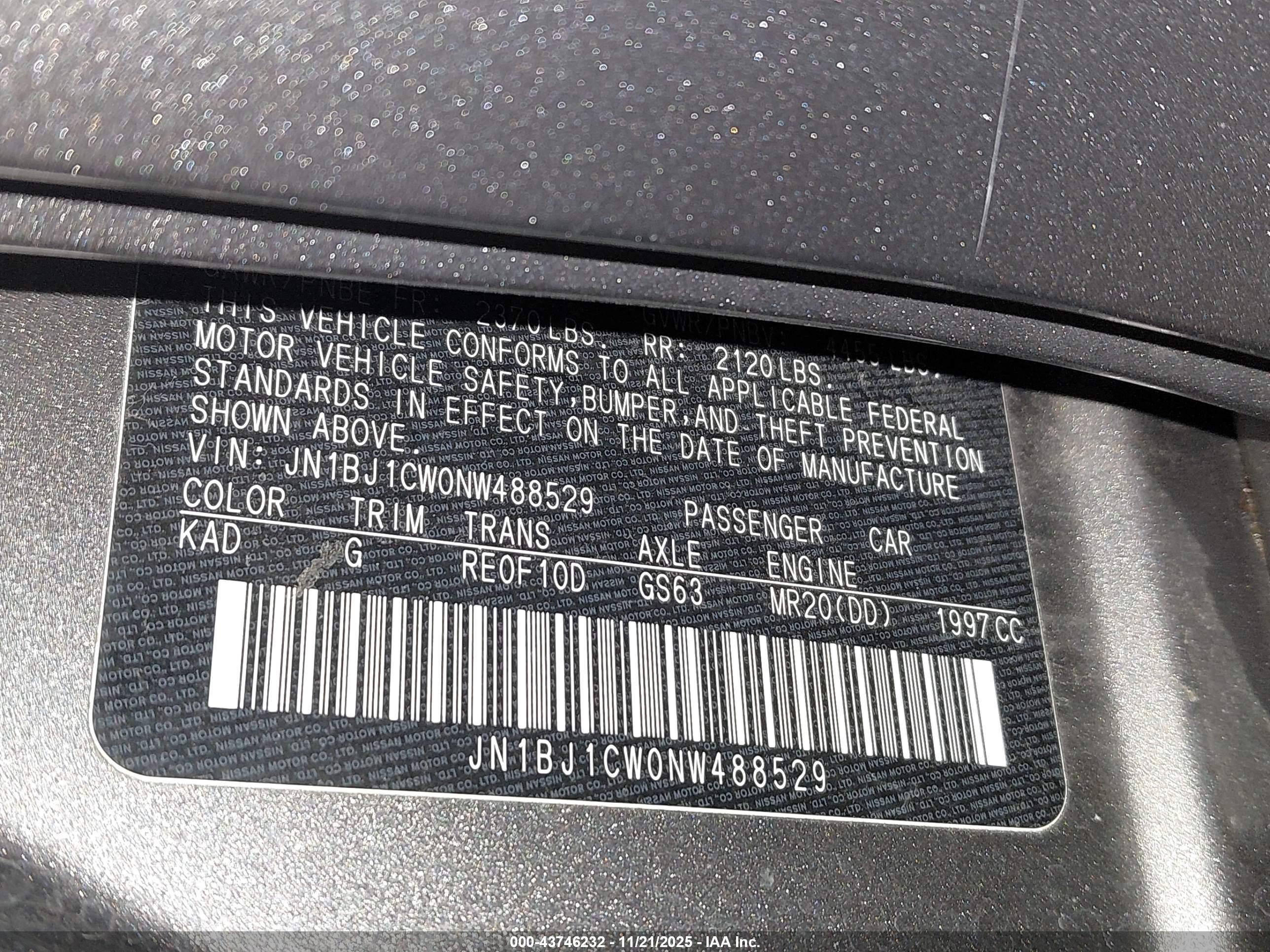 NISSAN ROGUE image 9