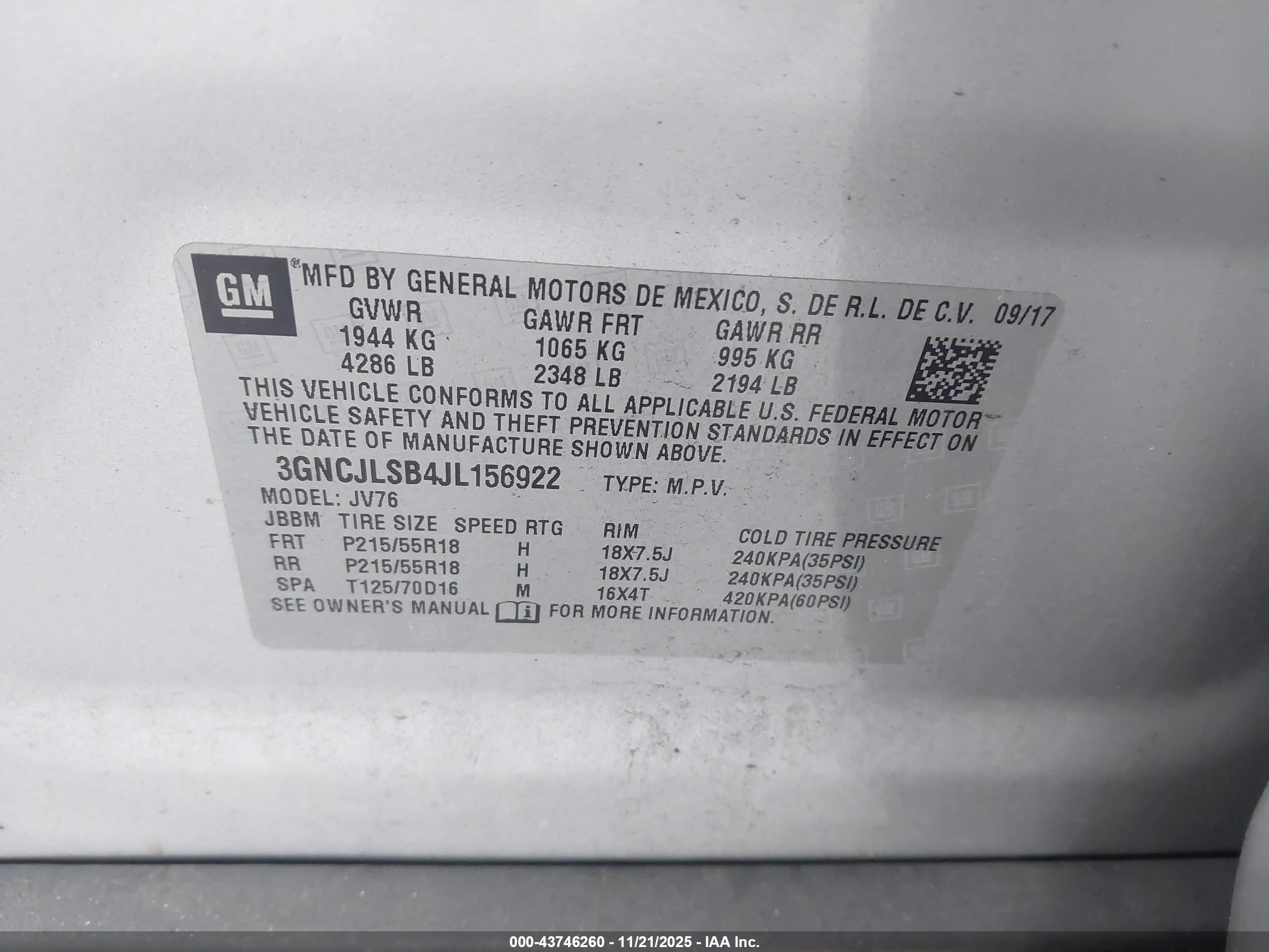 CHEVROLET TRAX image 9
