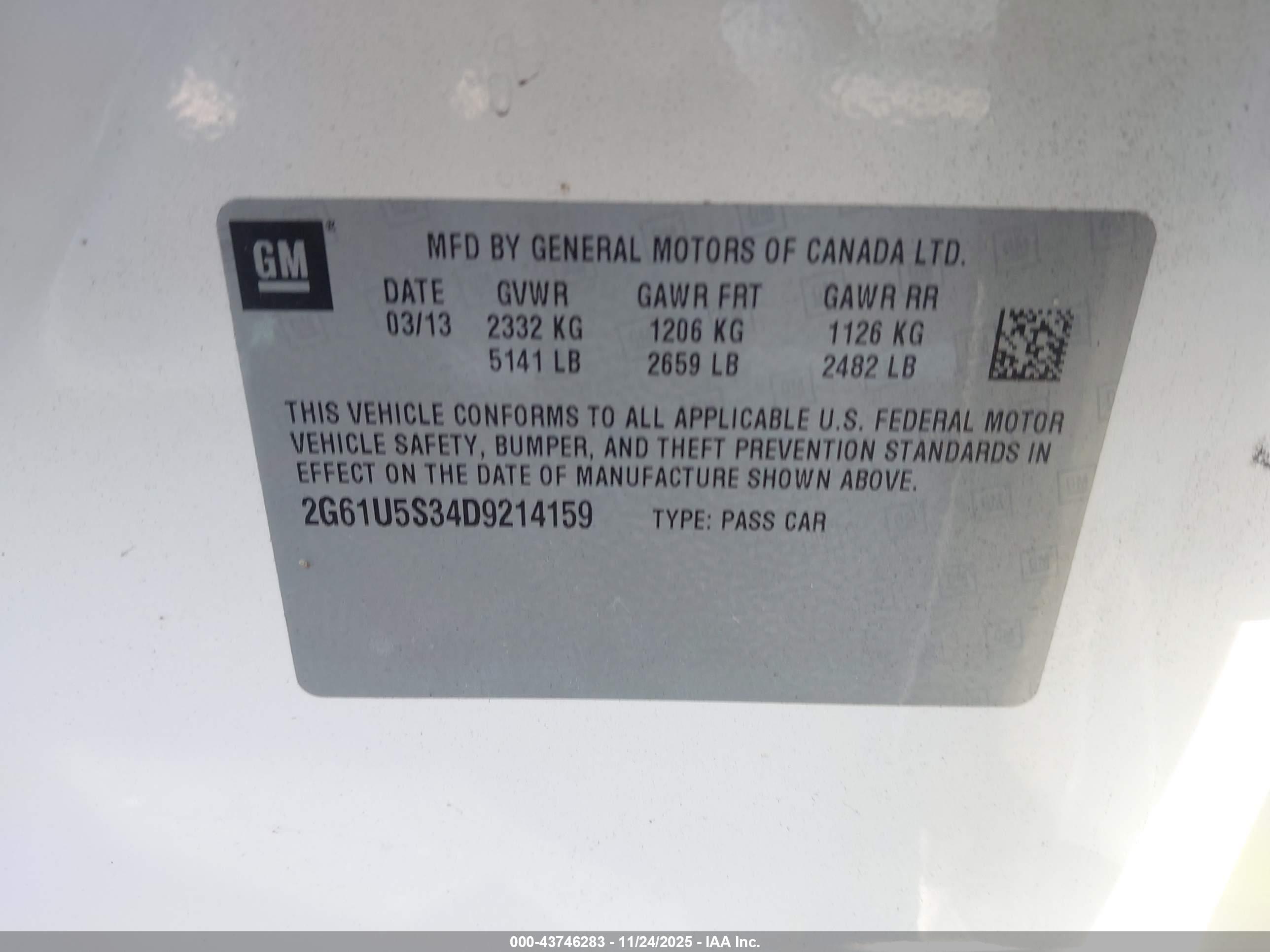 CADILLAC XTS image 9