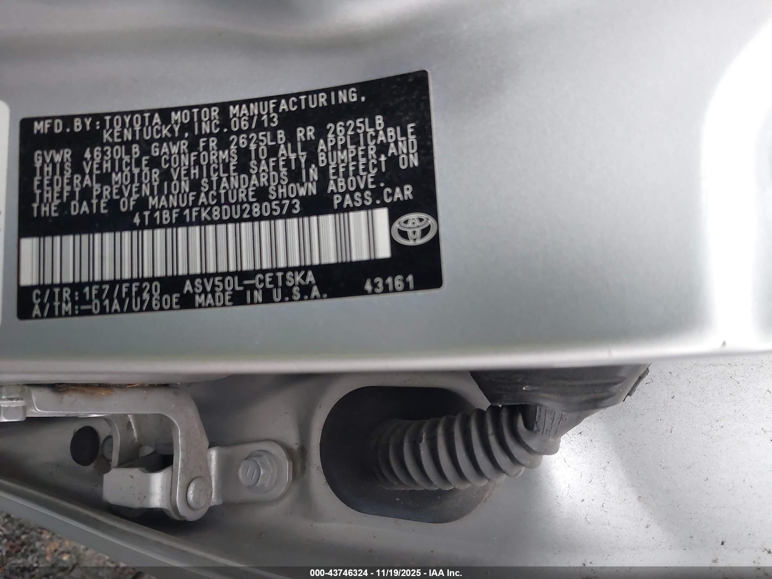 TOYOTA CAMRY image 9