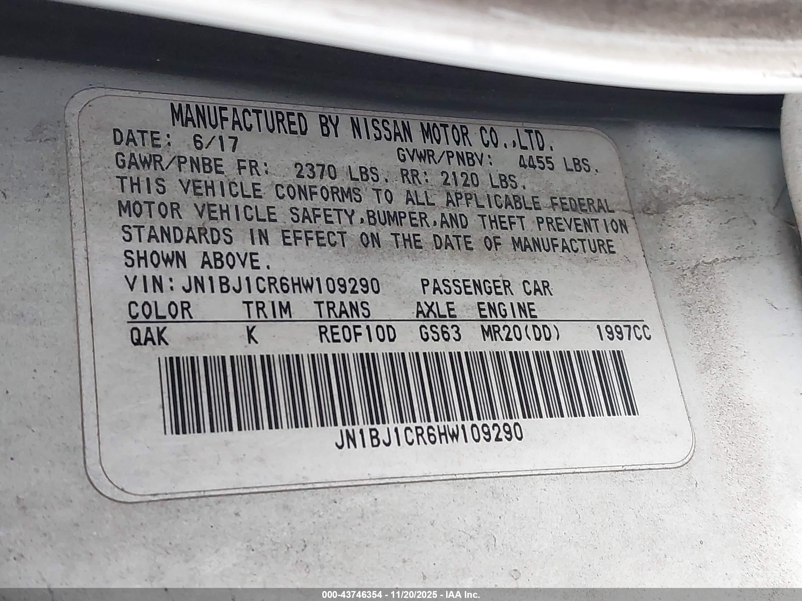 NISSAN ROGUE image 9