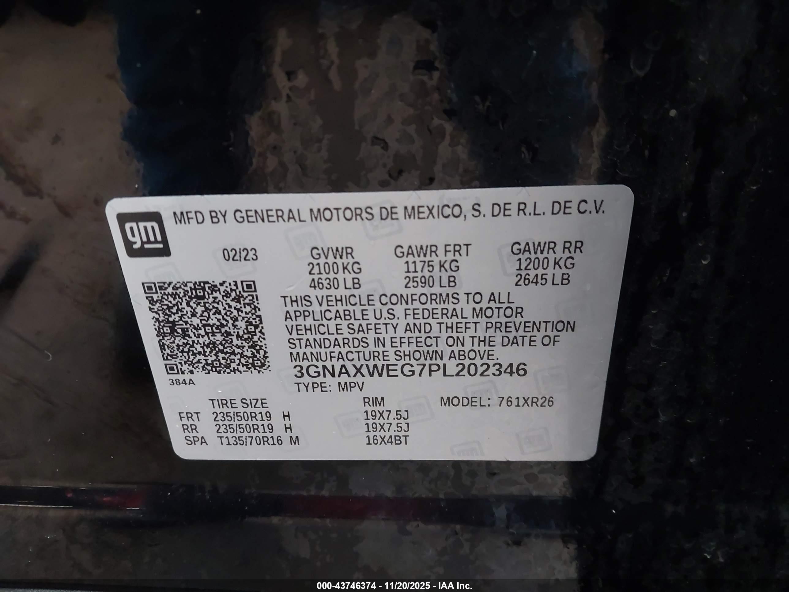 CHEVROLET EQUINOX image 9
