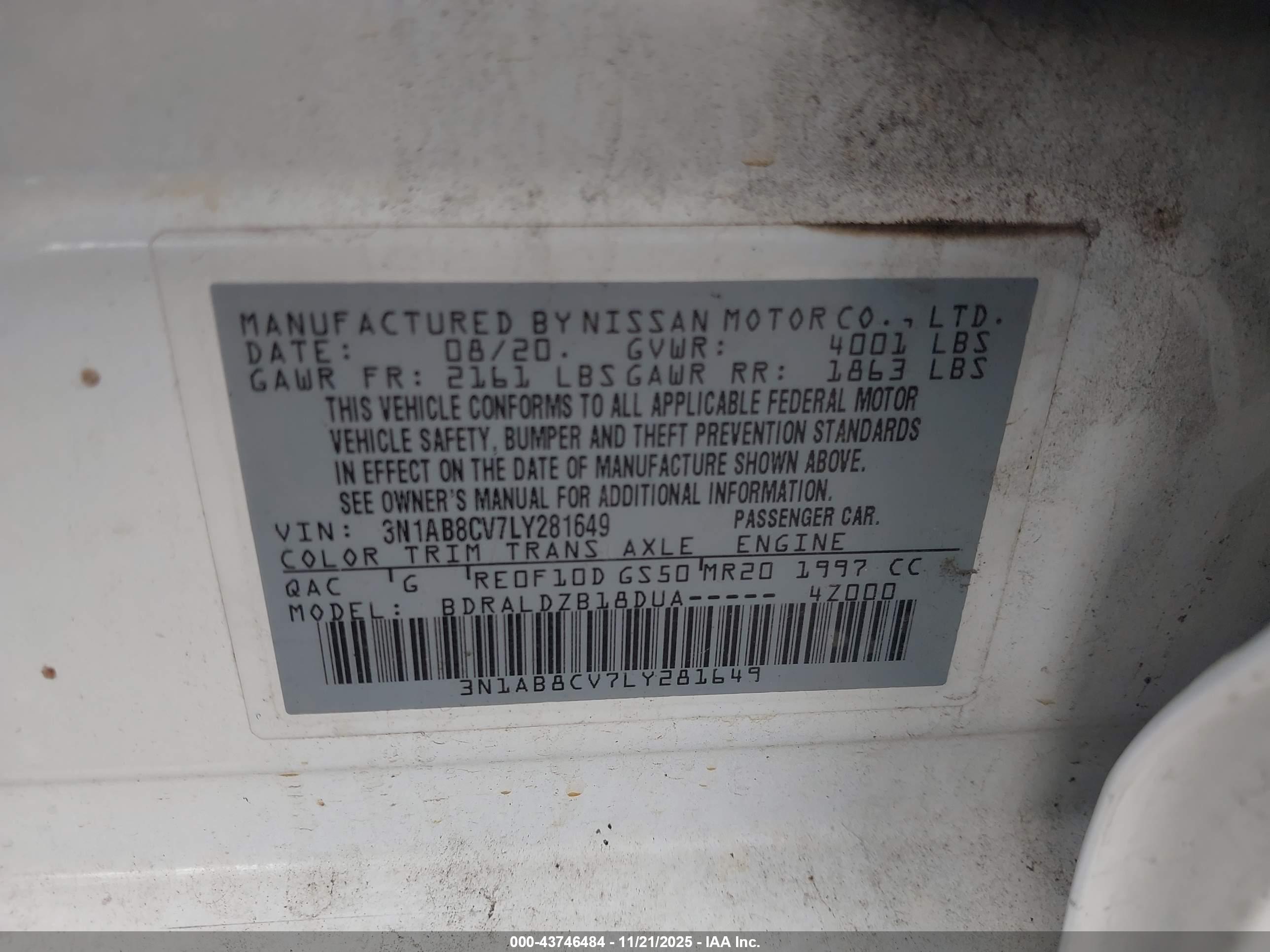 NISSAN SENTRA image 9