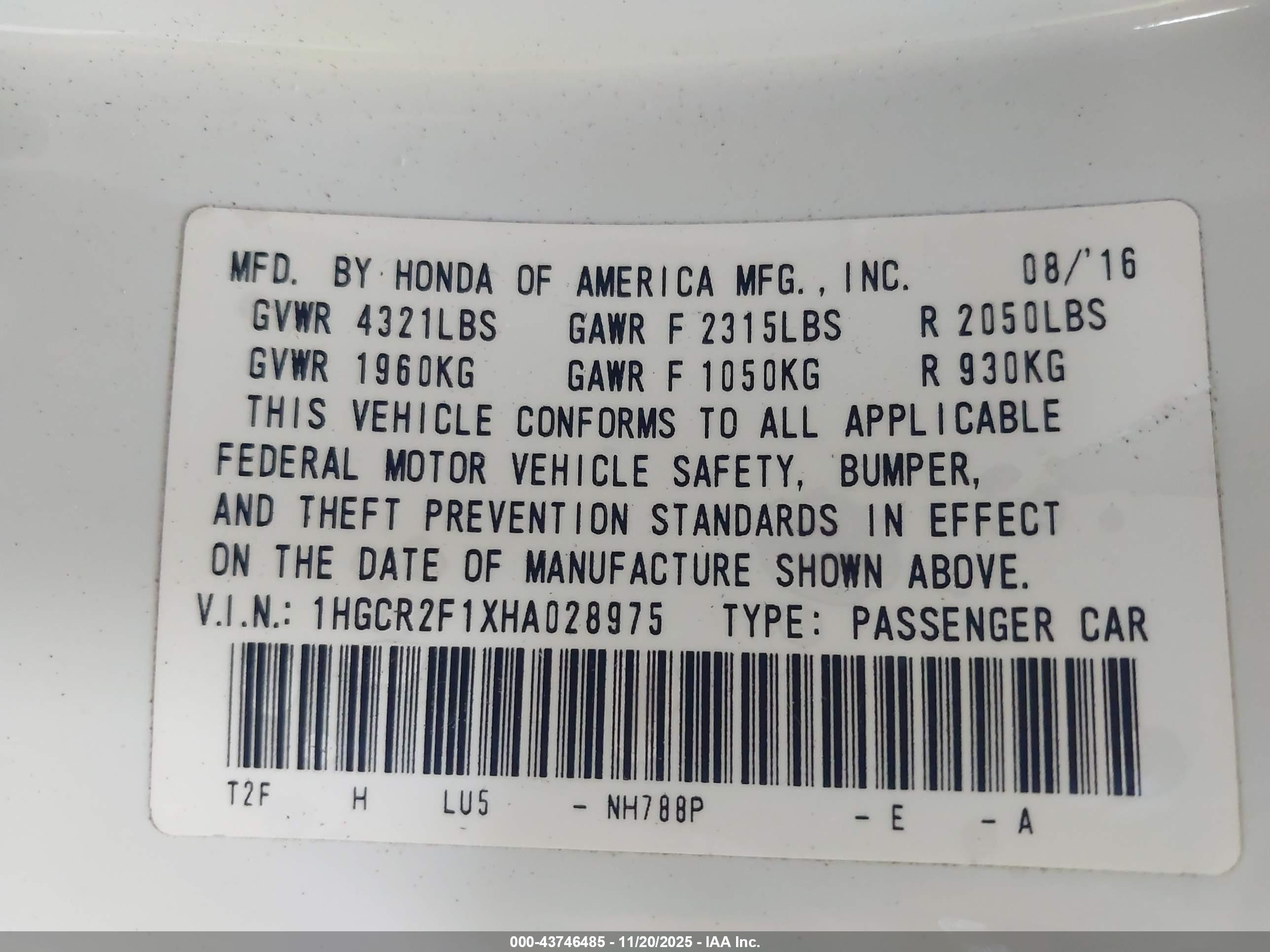 HONDA ACCORD image 9