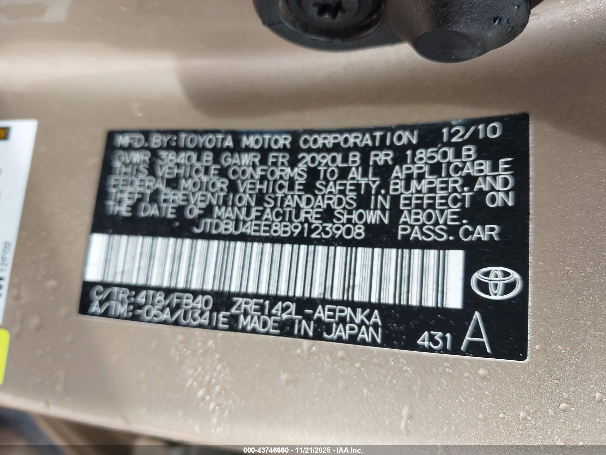 TOYOTA COROLLA image 9