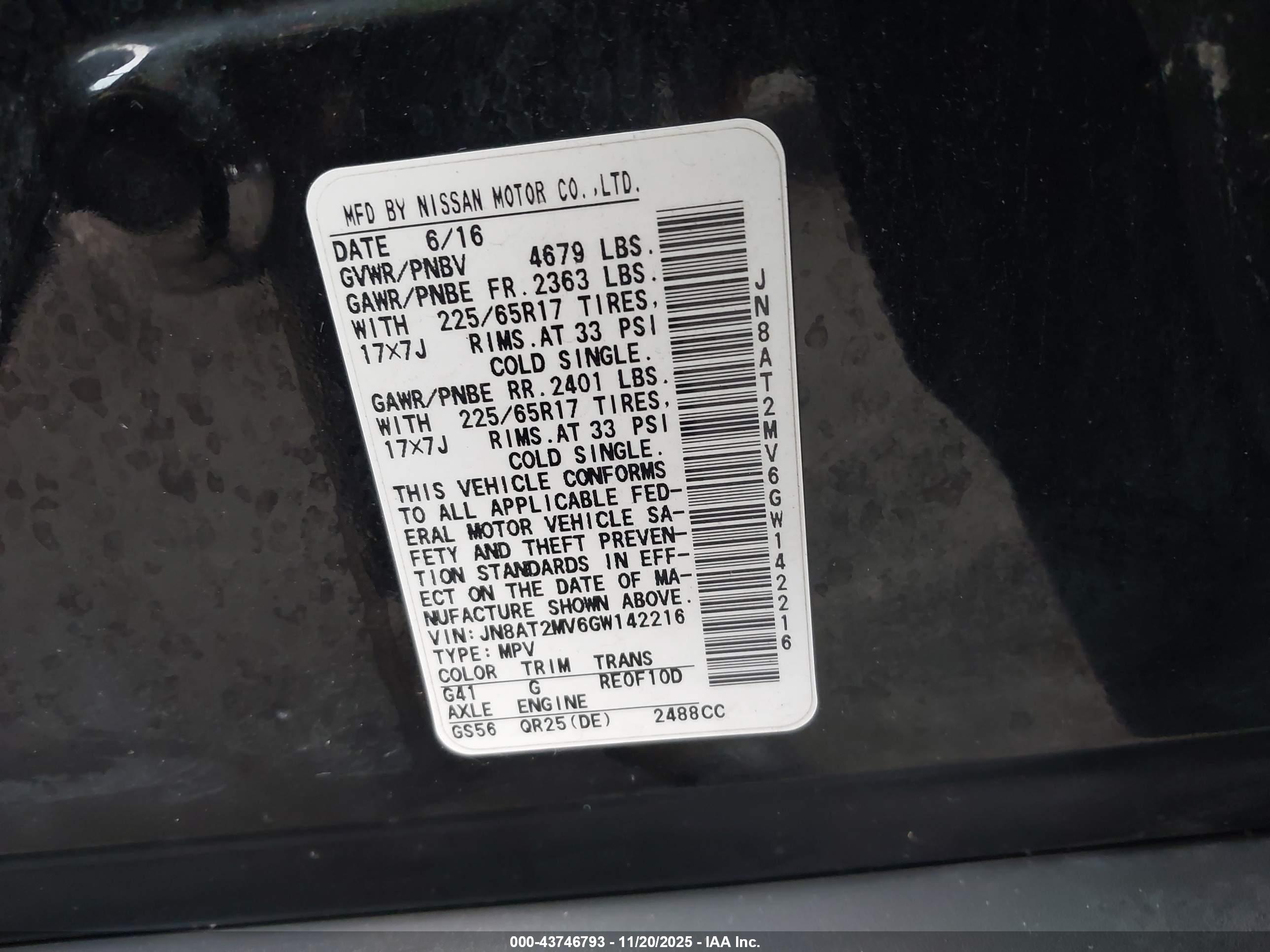 NISSAN ROGUE image 9