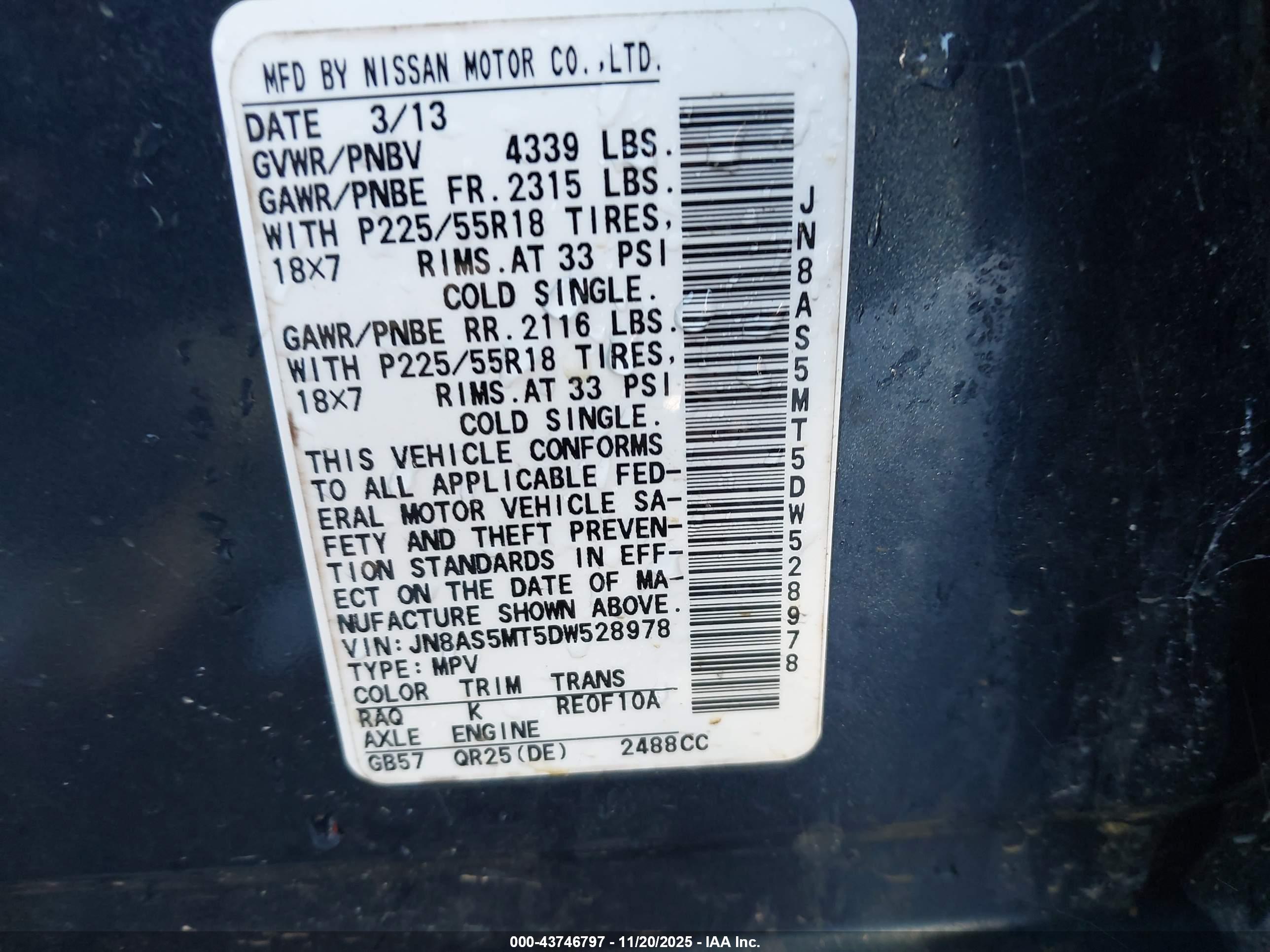 NISSAN ROGUE image 9