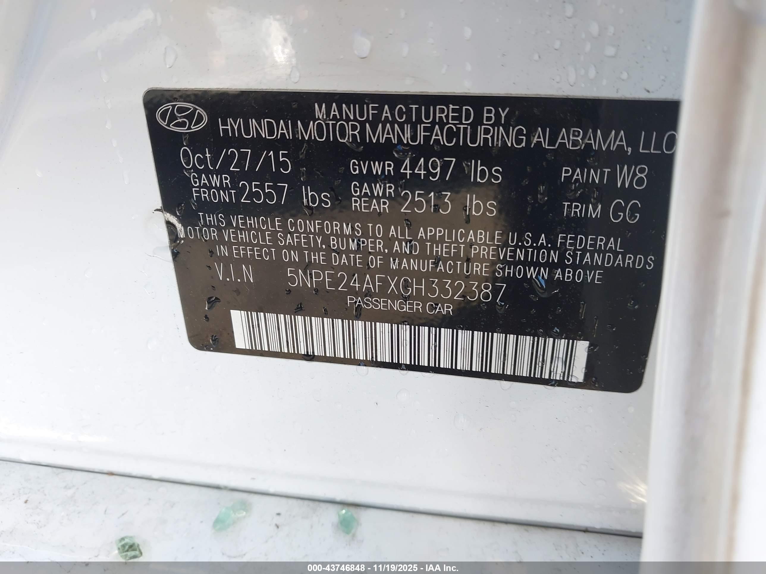 HYUNDAI SONATA image 9