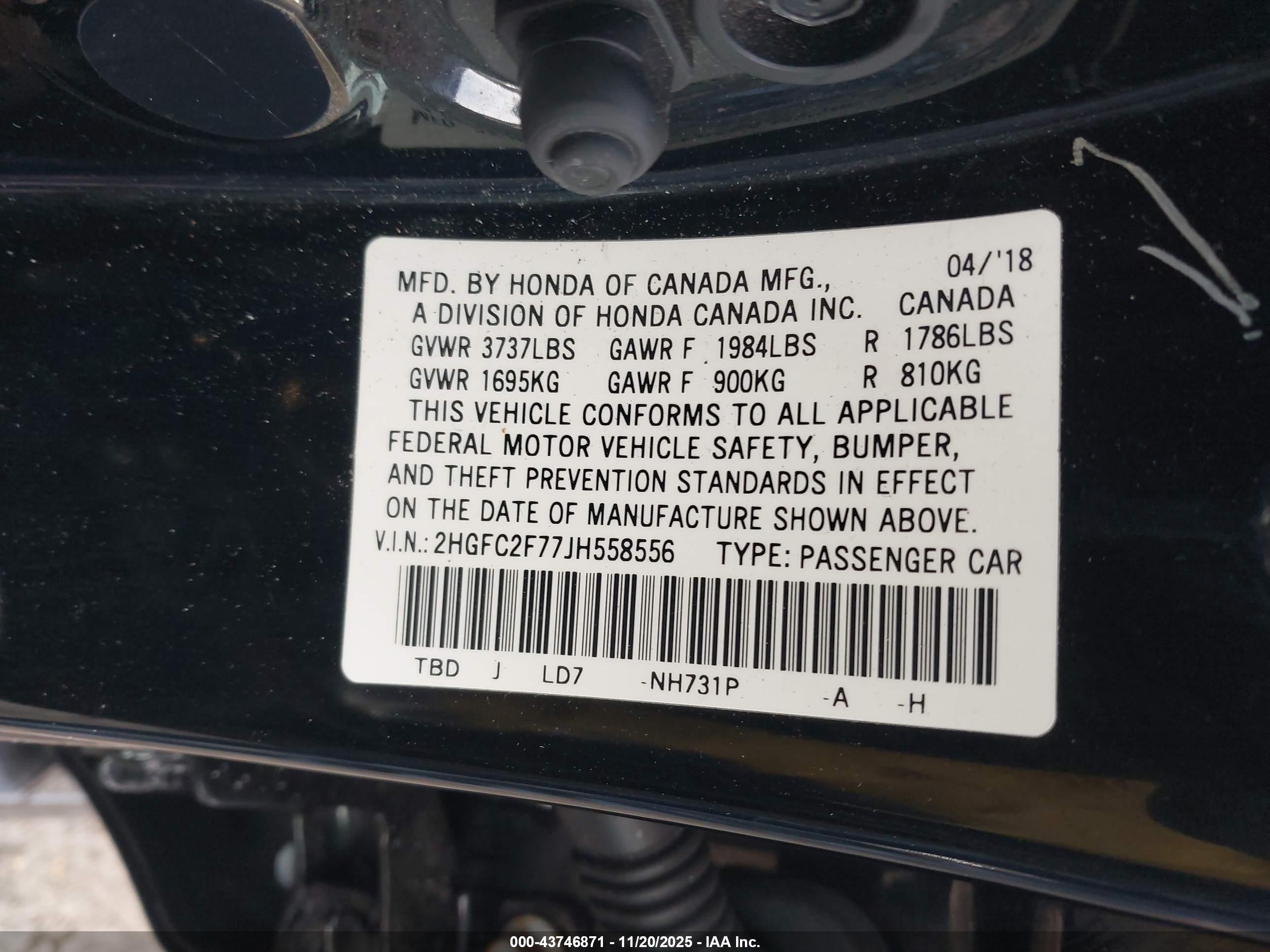HONDA CIVIC image 9