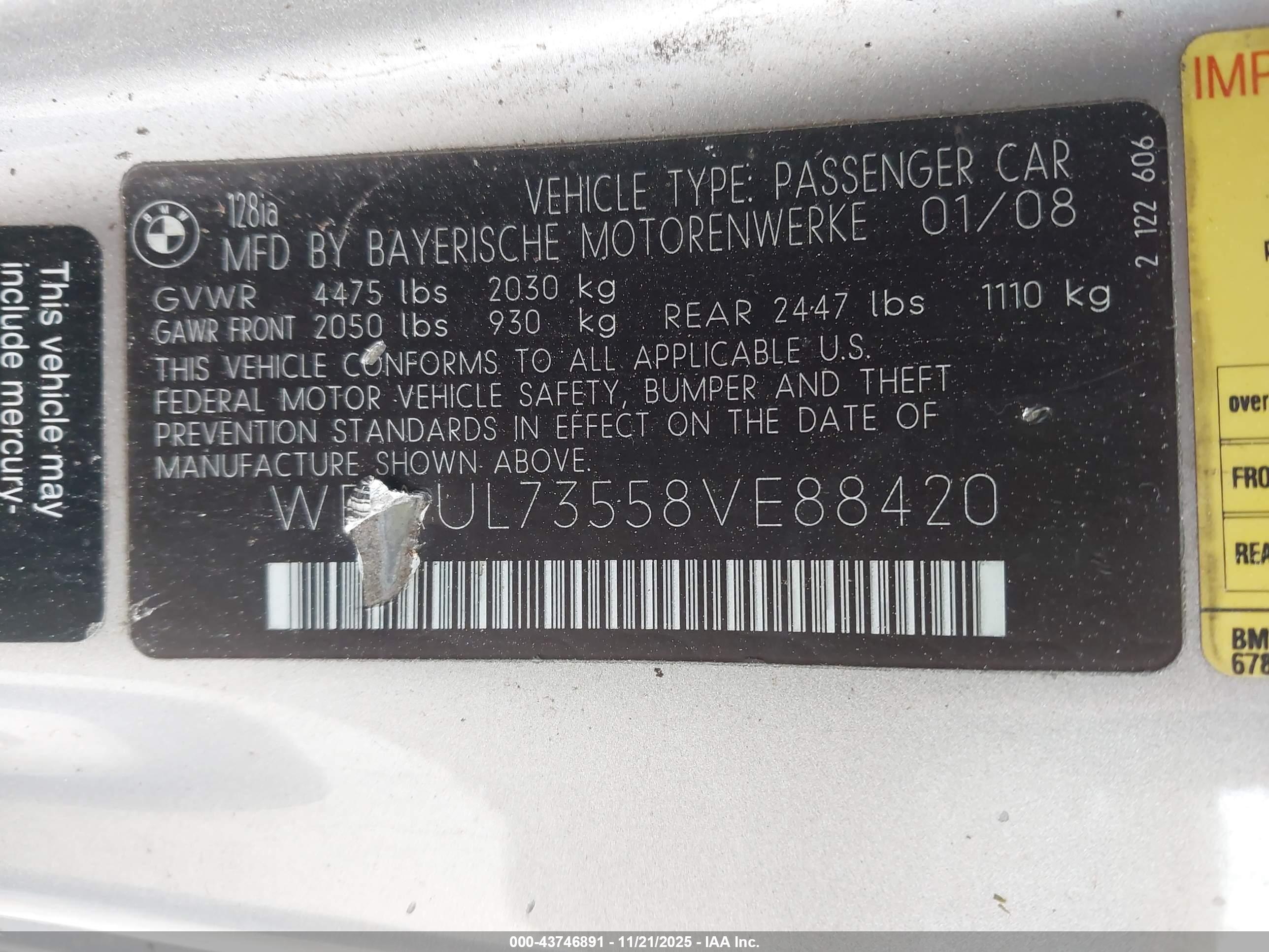 BMW 128I image 9