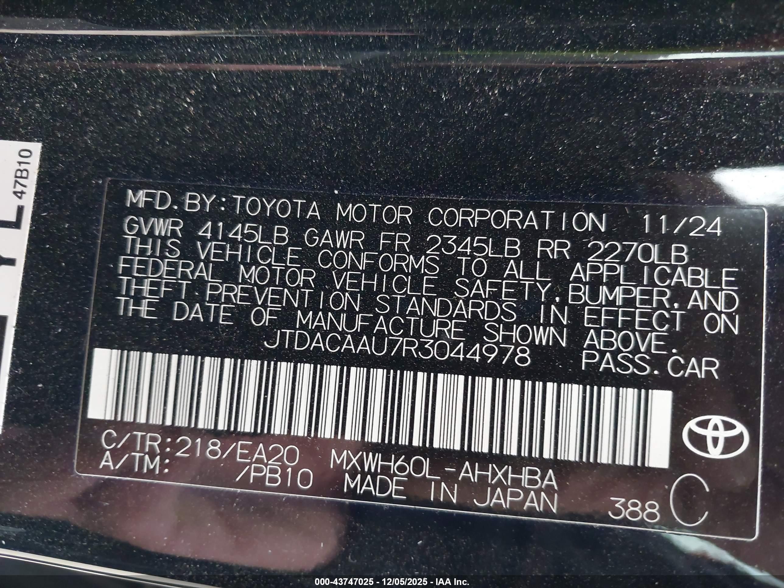 TOYOTA PRIUS image 9