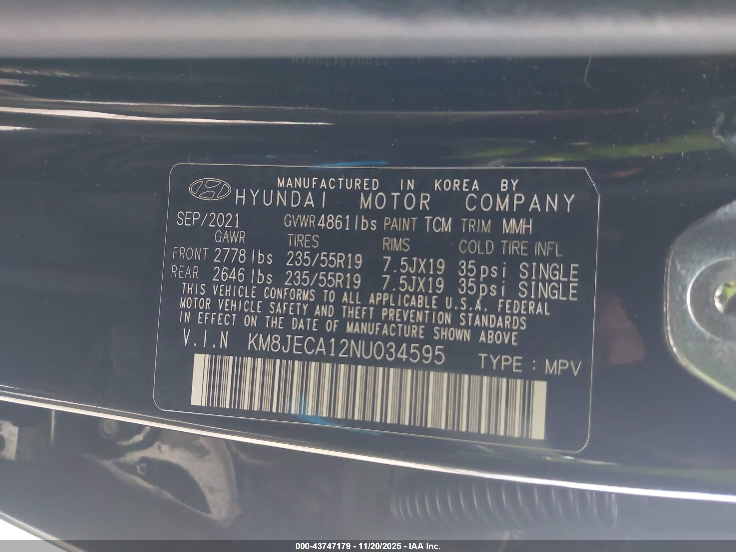 HYUNDAI TUCSON image 9
