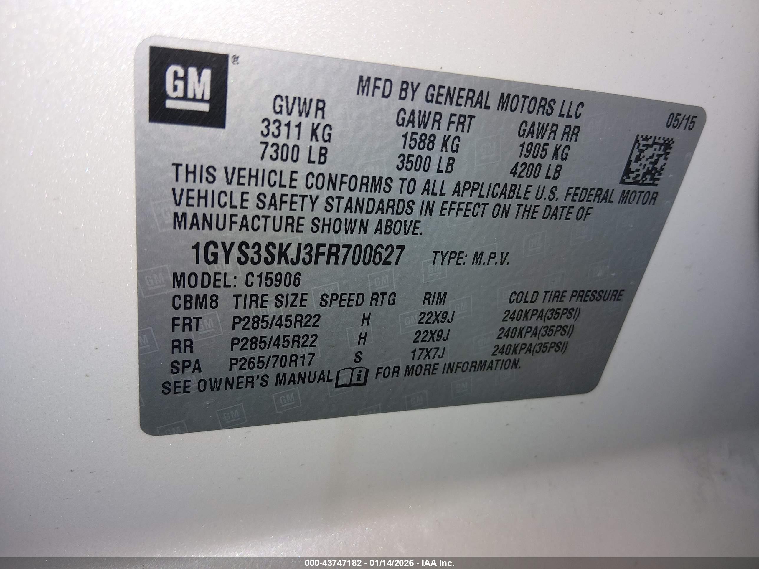 CADILLAC ESCALADE image 9
