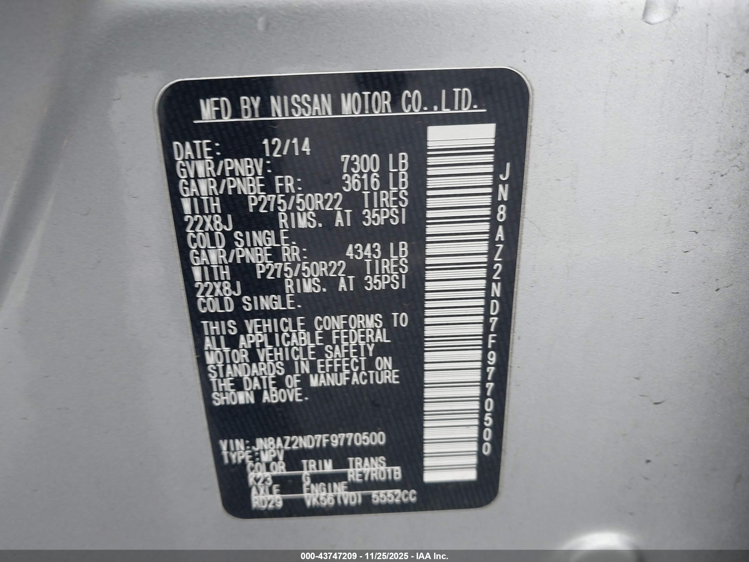 INFINITI QX80 image 9