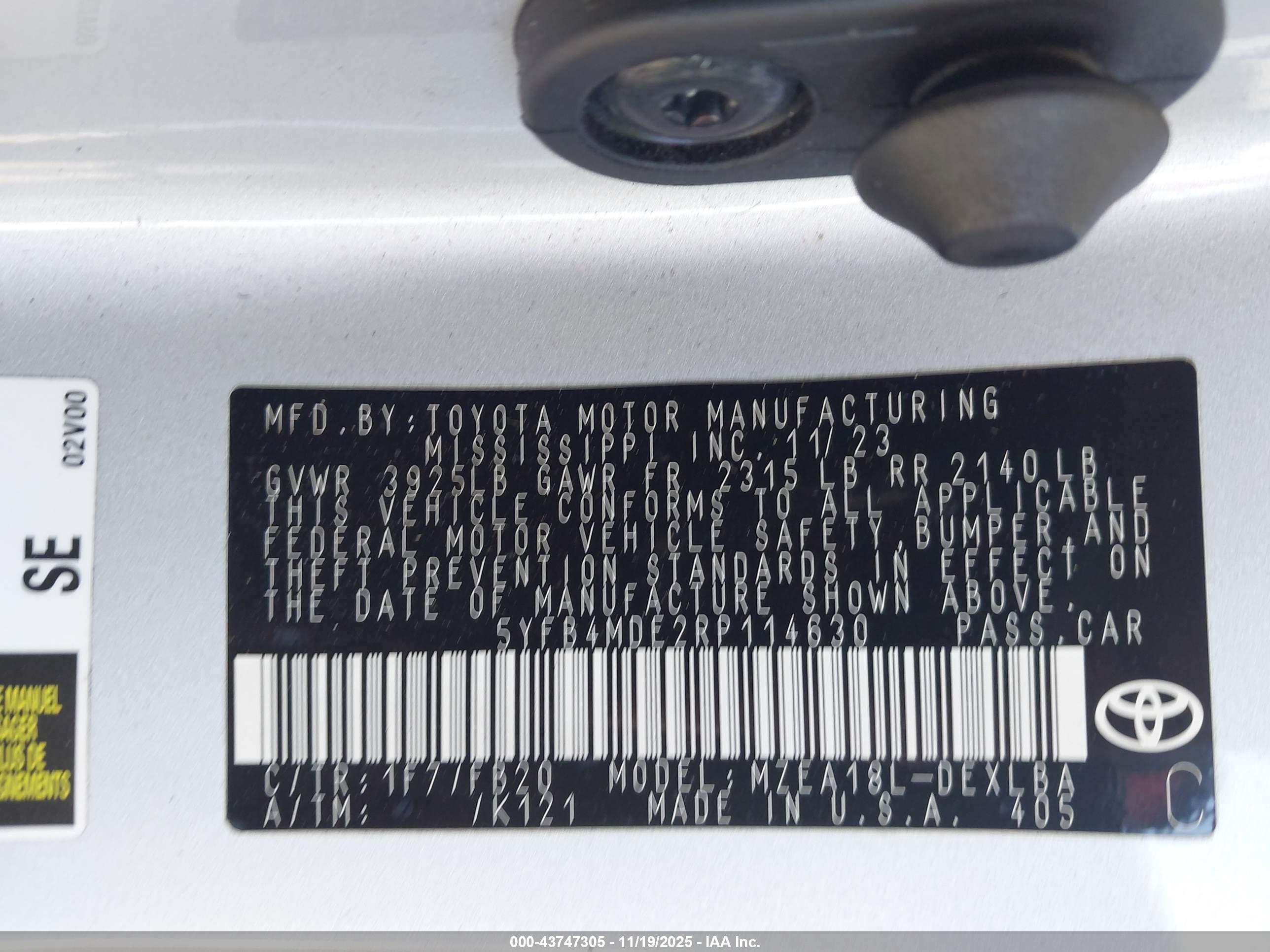 TOYOTA COROLLA image 9