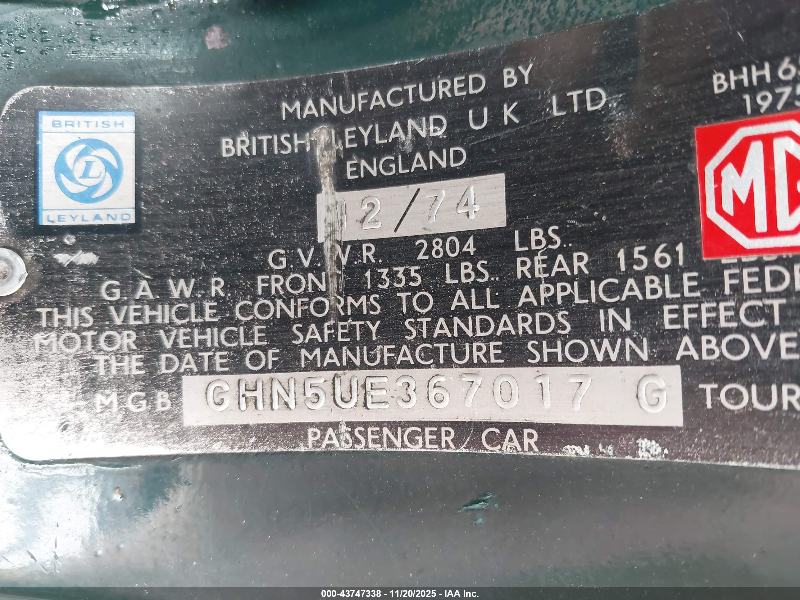 MG MGB image 9