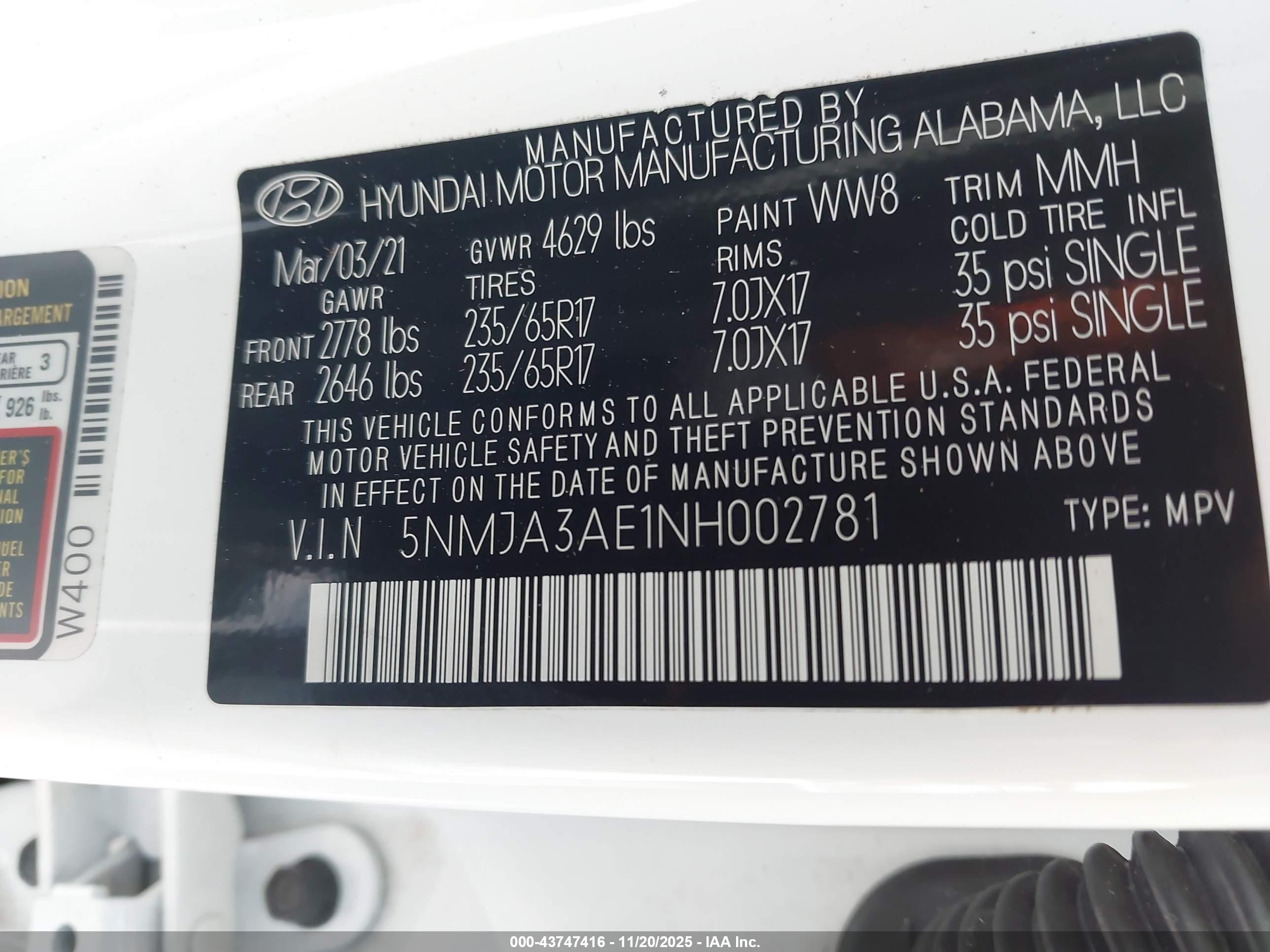 HYUNDAI TUCSON image 9