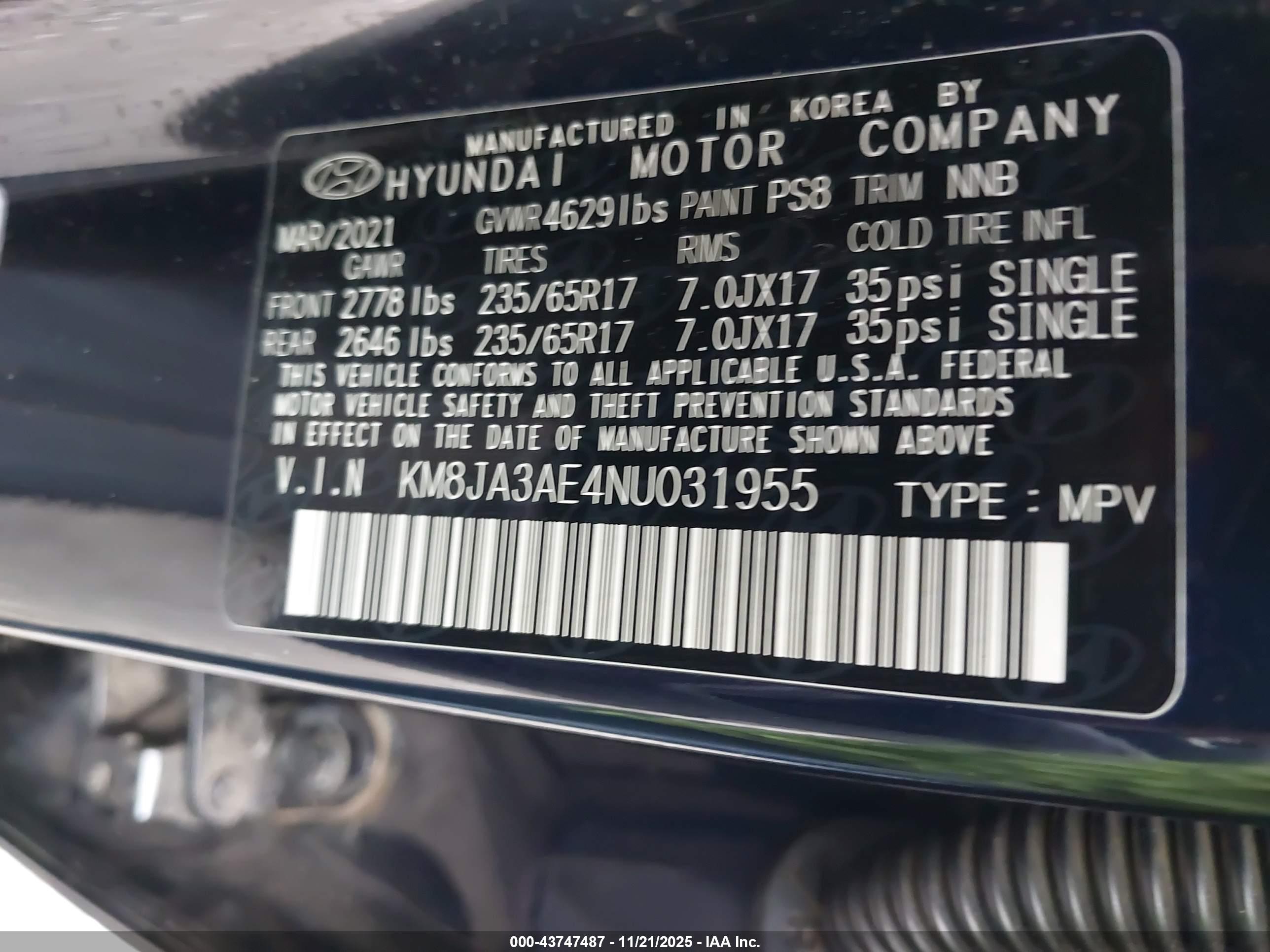 HYUNDAI TUCSON image 9