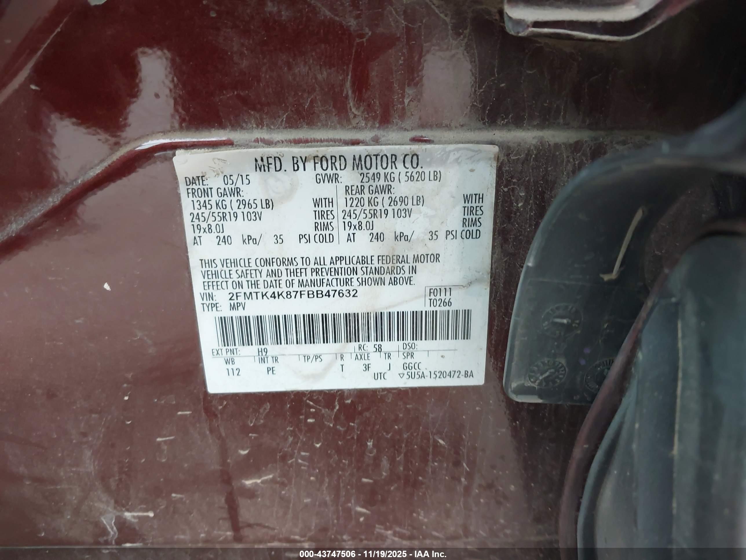 FORD EDGE image 9